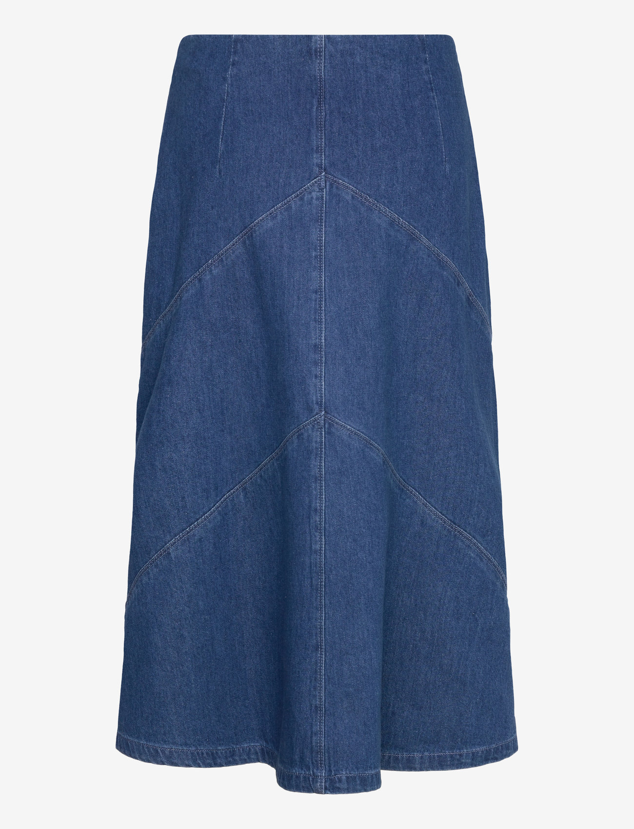 Bruuns Bazaar - CanaBBEleen skirt - denim skirts - dark blue denim - 1