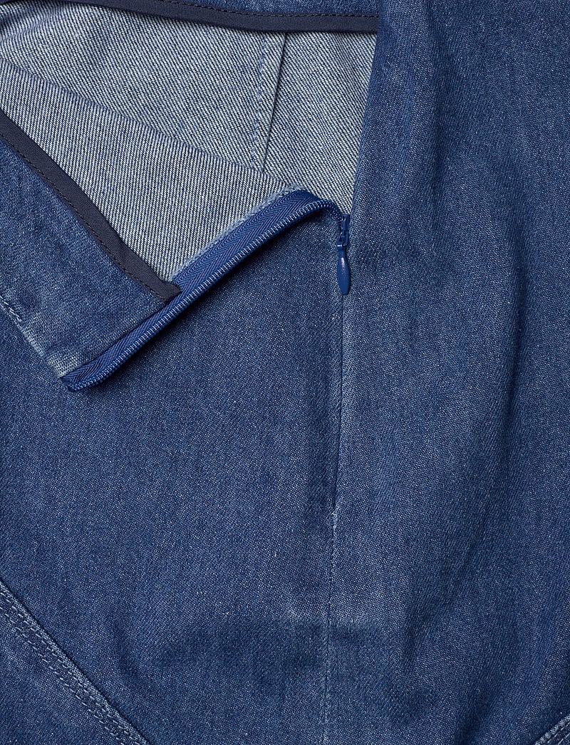 Bruuns Bazaar - CanaBBEleen skirt - denim skirts - dark blue denim - 2