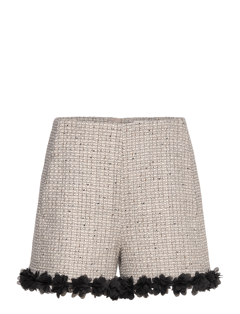 Bruuns Bazaar - FumewortBBNadinus shorts - chino-shorts - grey check - 0