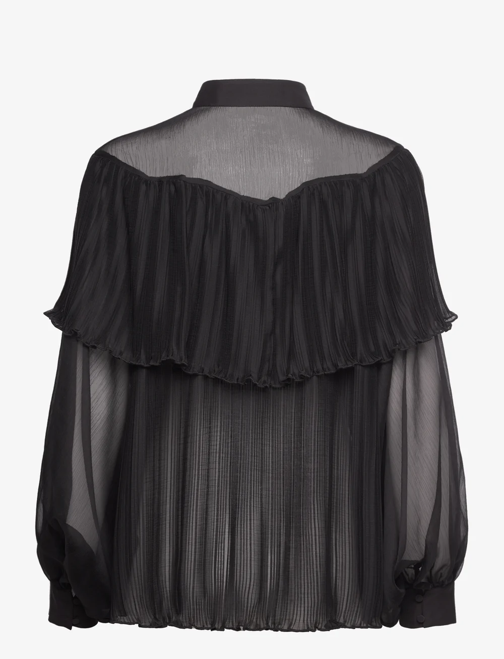 Bruuns Bazaar - RosaliBBMeasi shirt - pikkade varrukatega pluusid - black - 1