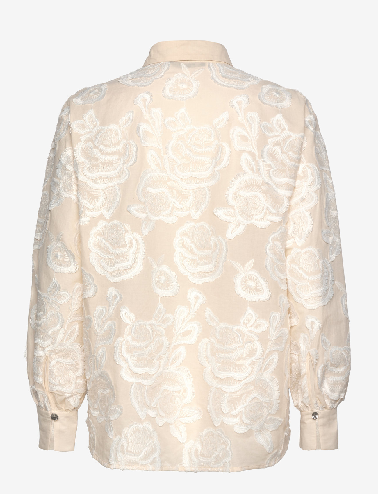 Bruuns Bazaar - CalamusBBFelina shirt - långärmade skjortor - white - 2