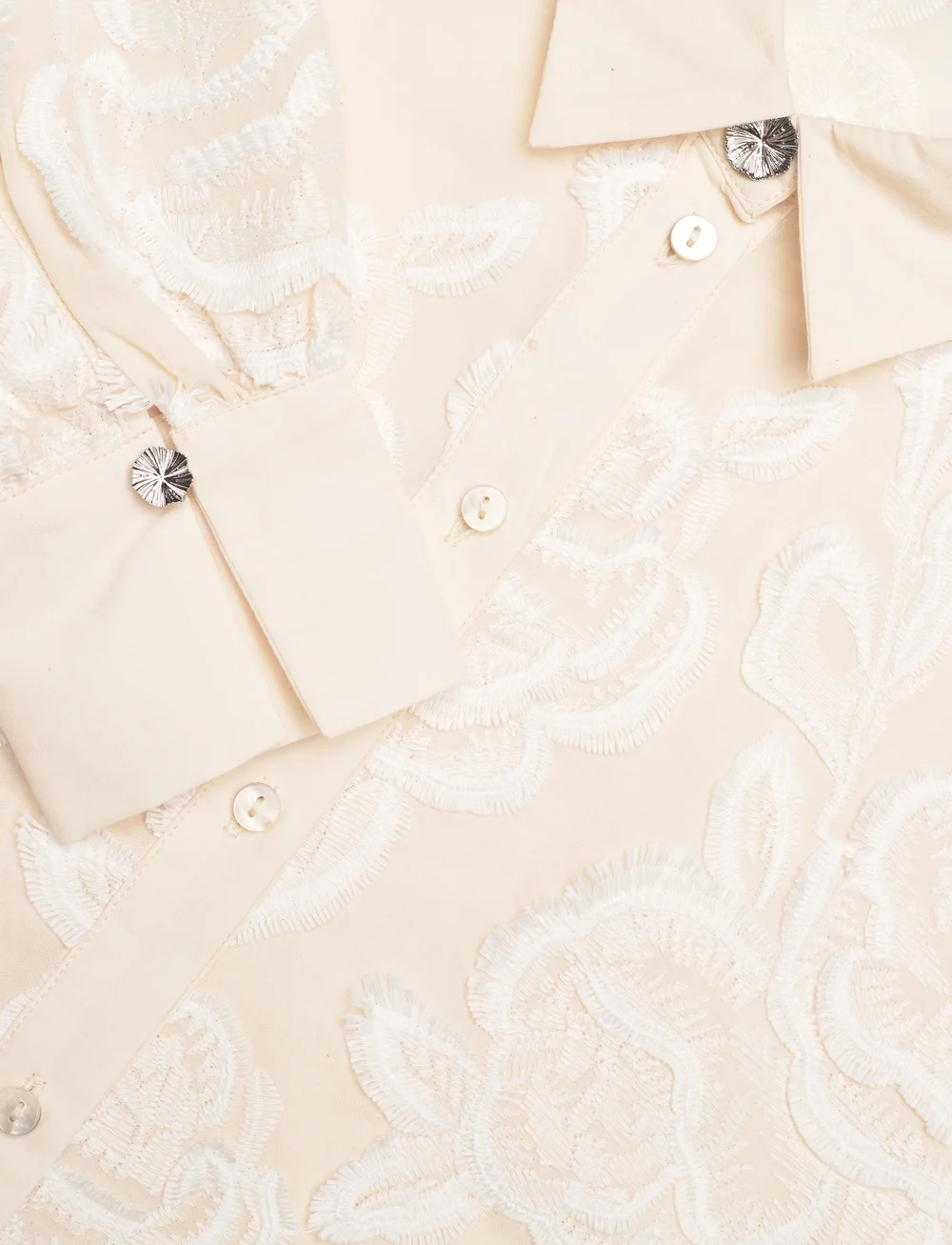 Bruuns Bazaar - CalamusBBFelina shirt - langärmlige hemden - white - 3