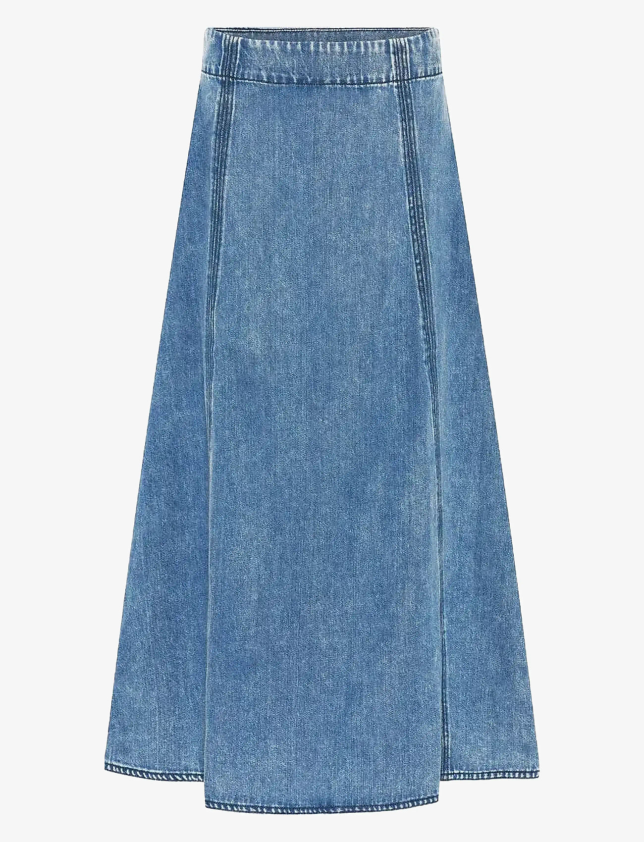 Bruuns Bazaar - PlatieBBAliya skirt - midi röcke - blue denim - 0