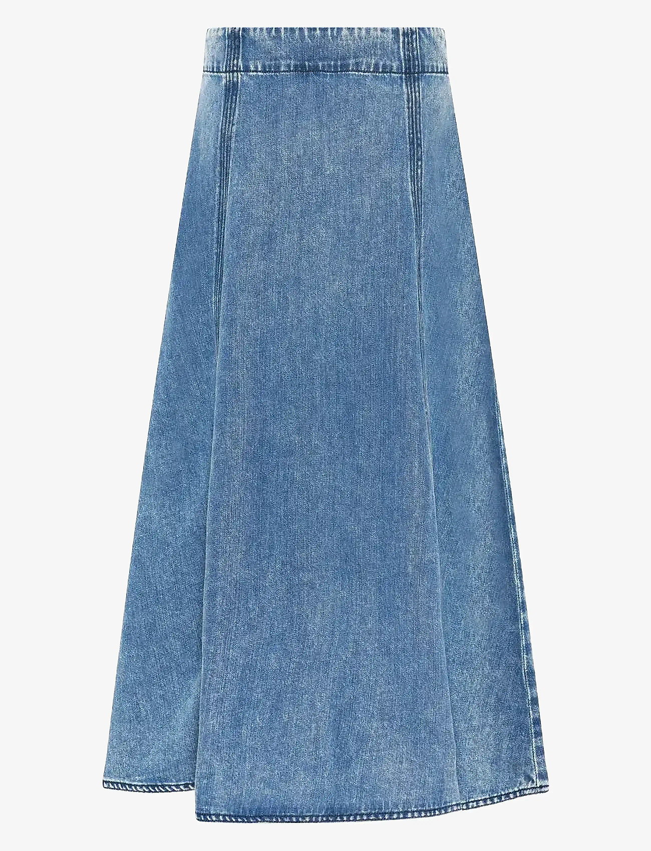 Bruuns Bazaar - PlatieBBAliya skirt - midi röcke - blue denim - 1