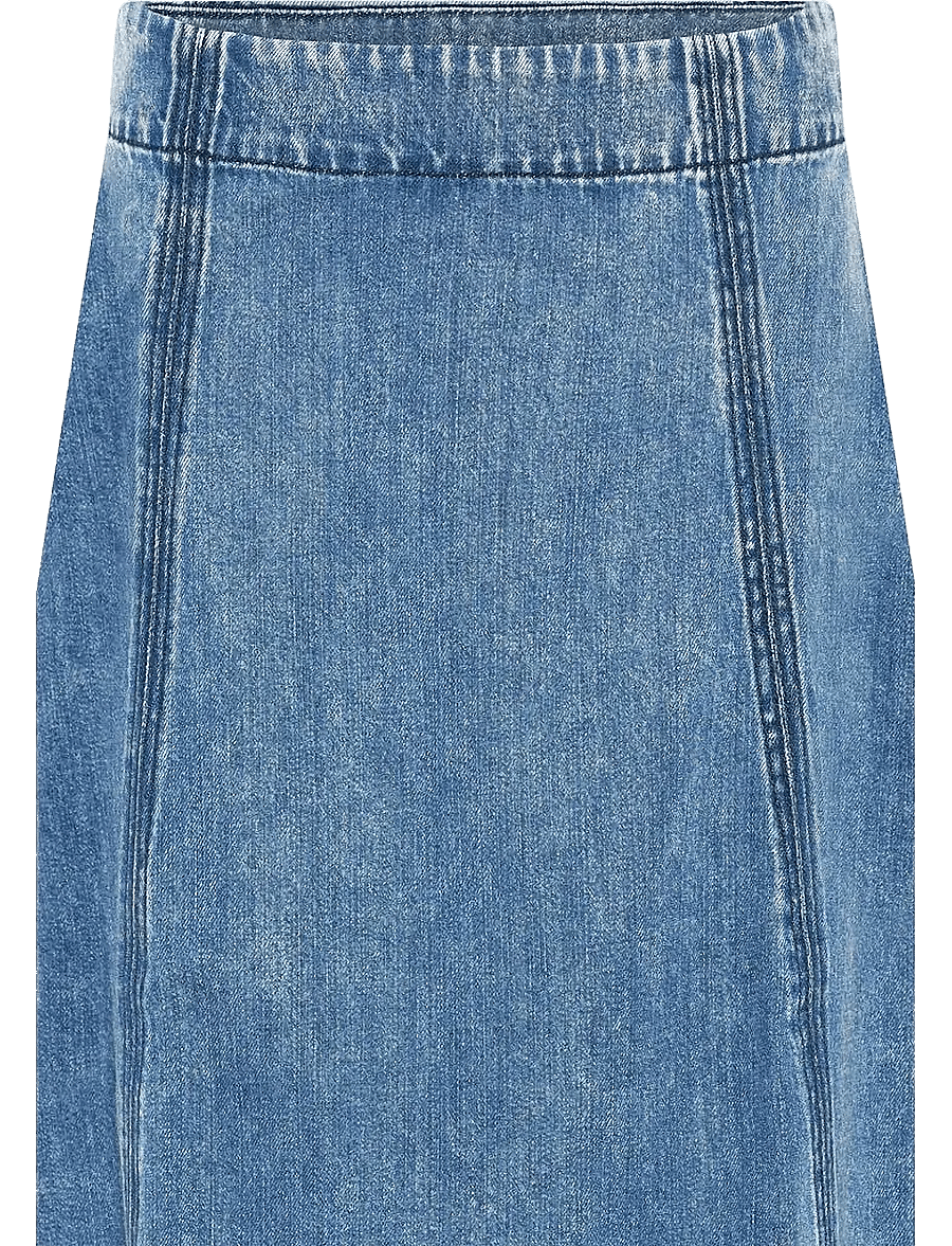 Bruuns Bazaar - PlatieBBAliya skirt - teksaseelikud - blue denim - 5