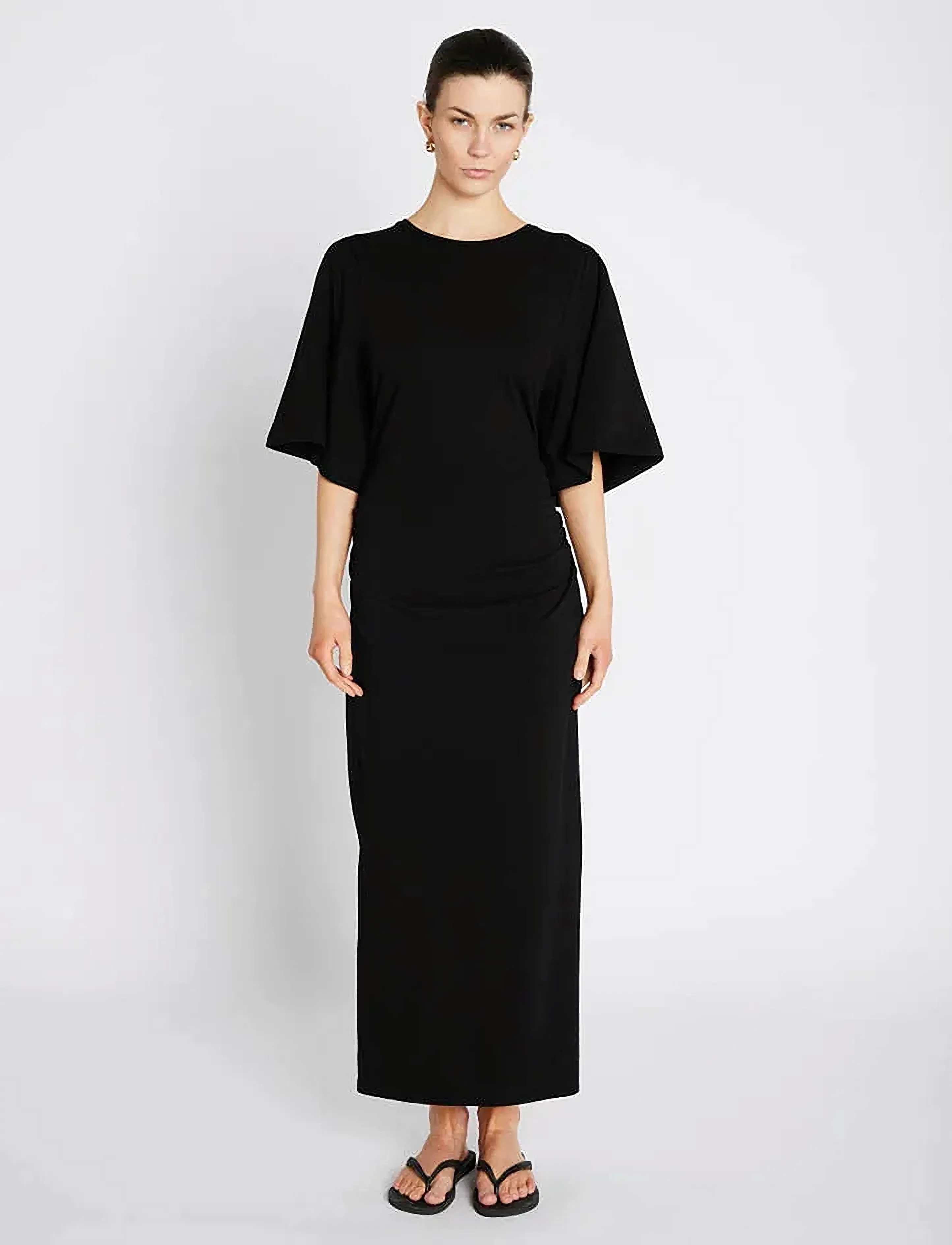 Bruuns Bazaar AlnusBBNathala dress - T-shirtkjoler - BLACK / black
