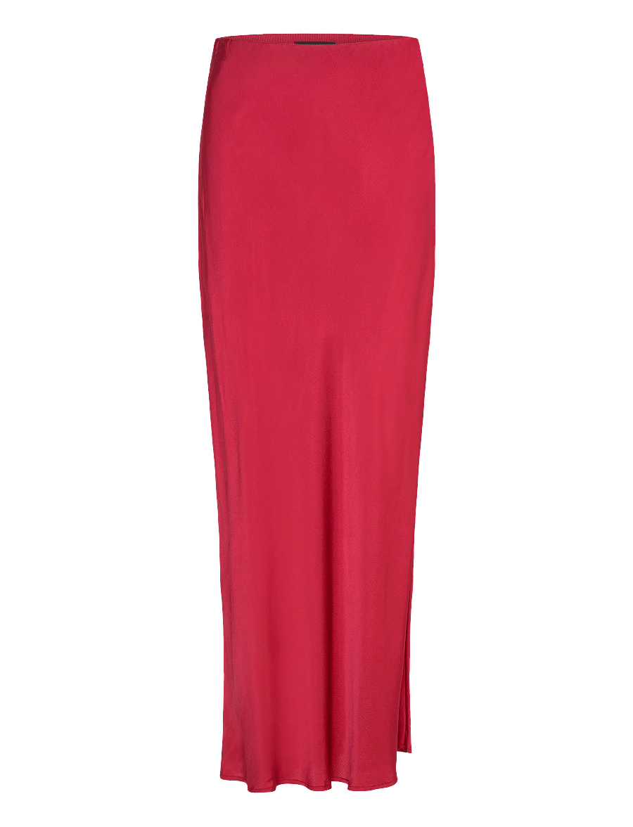 Bruuns Bazaar - EuterpaBBJoanelle skirt - satinröcke - deep claret - 0
