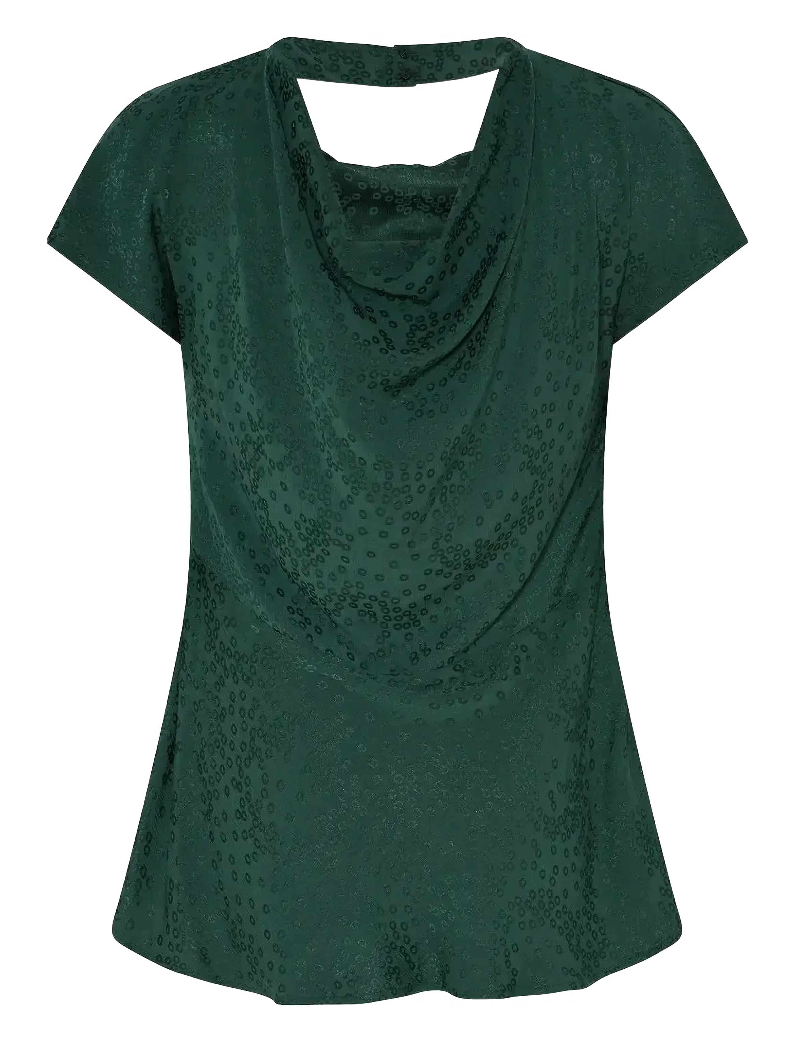 Bruuns Bazaar - BacopaBBZimoni blouse - blouses korte mouwen - pineneedle - 1