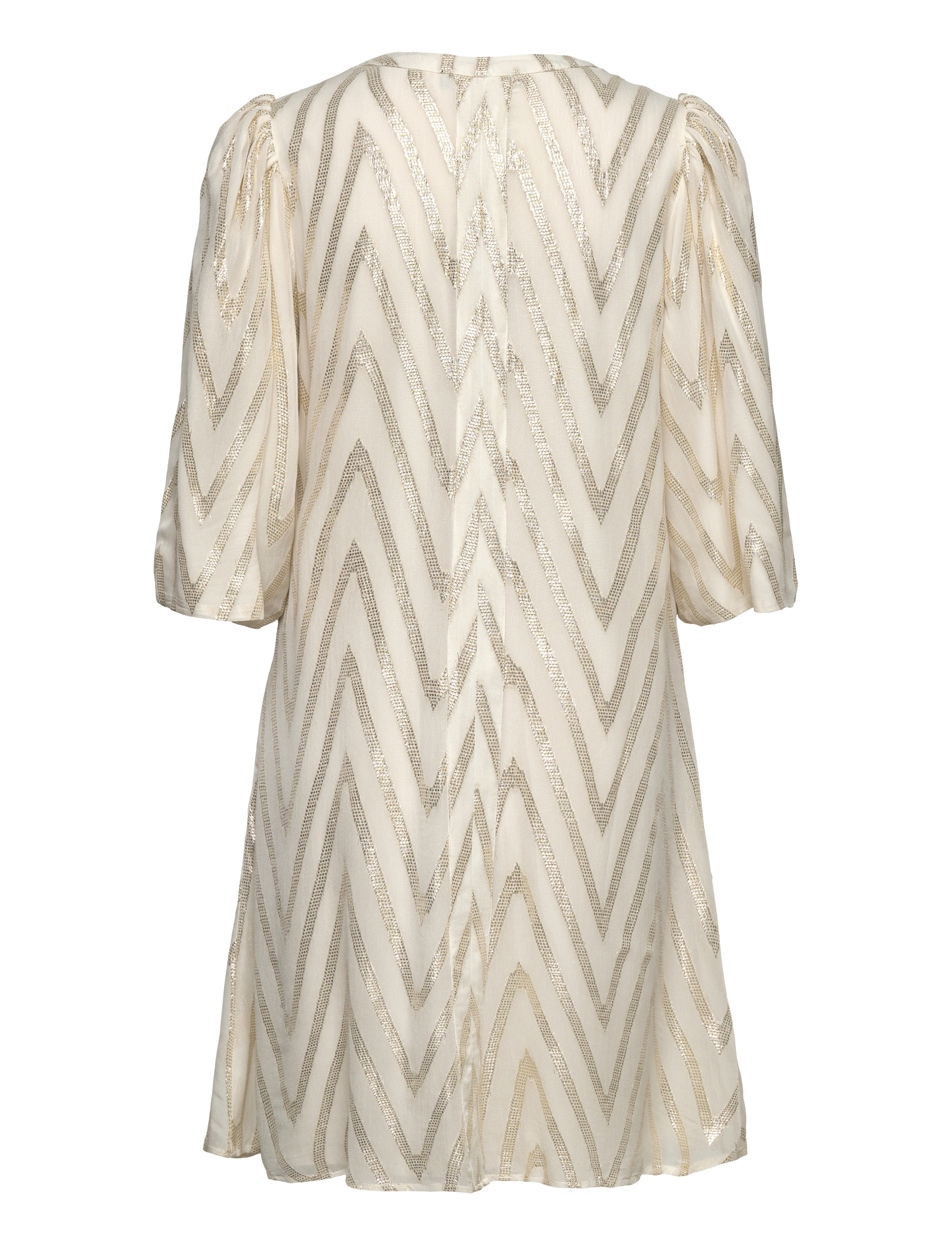 Bruuns Bazaar - CollardBBMajlyas dress - kit w metallic - 2