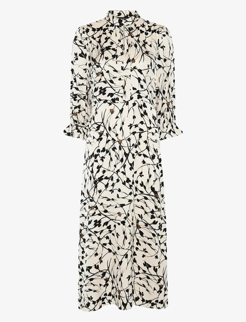 Bruuns Bazaar - FloretBBClarene dress - kokteilikleidid - white cream aop - 1