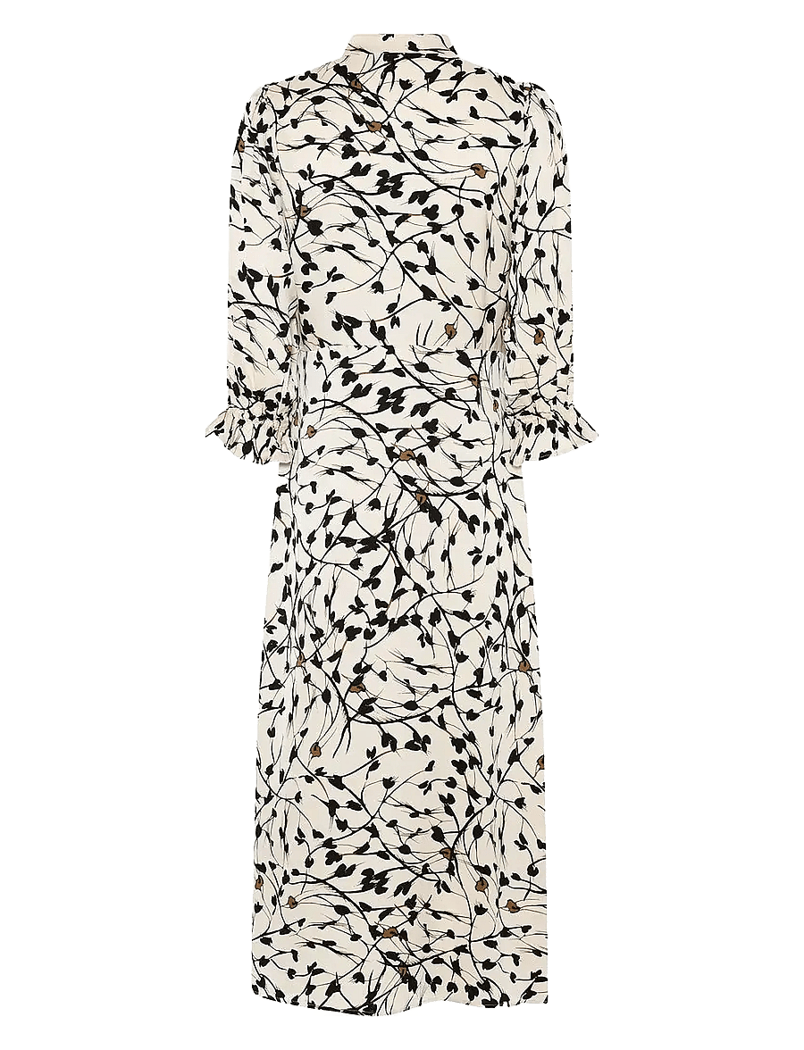 Bruuns Bazaar - FloretBBClarene dress - sukienki koktajlowe - white cream aop - 2