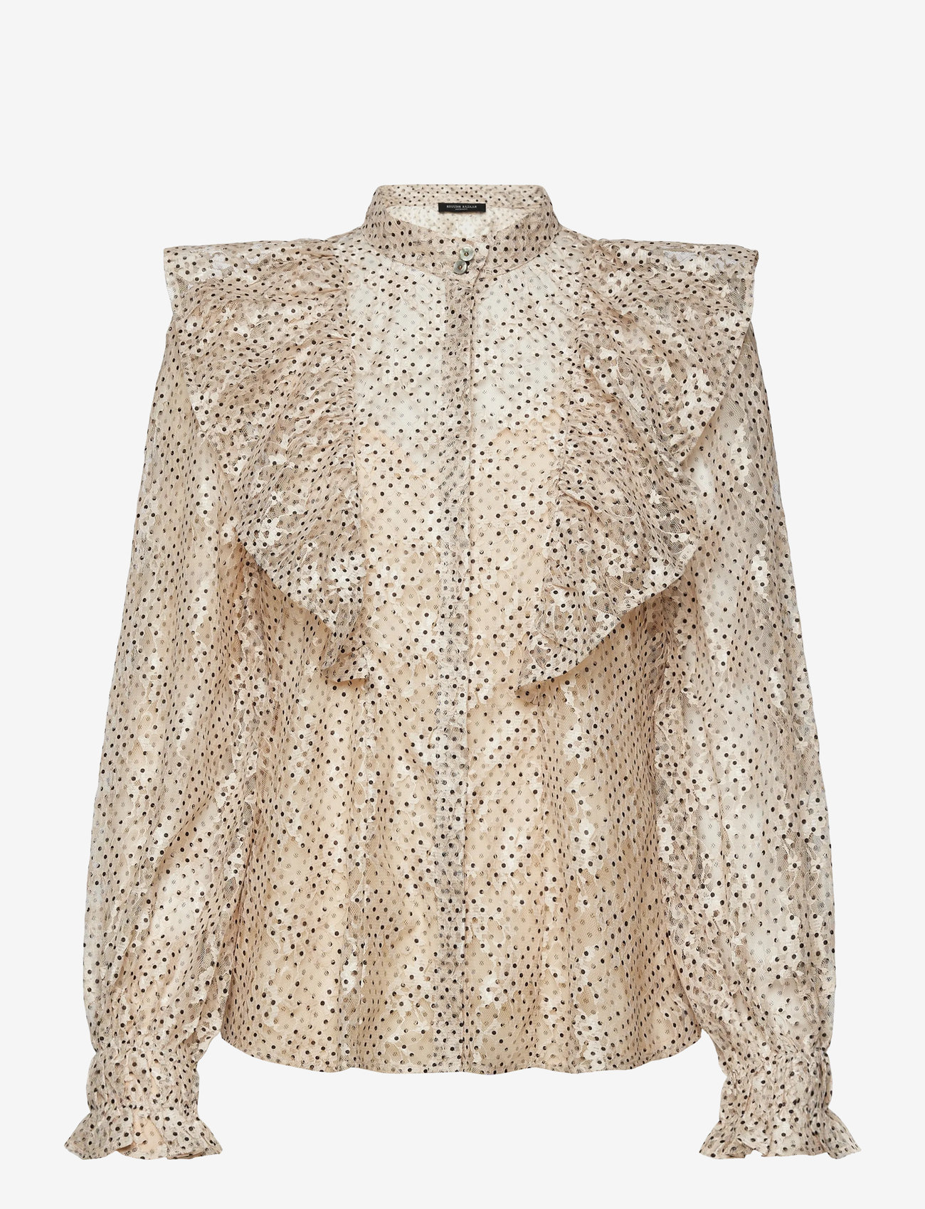 Bruuns Bazaar - PanthusBBYonas shirt - langærmede bluser - shell - 0