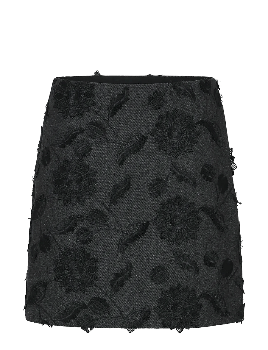 Bruuns Bazaar - AlmondBBJoannas skirt - kurze röcke - black - 1