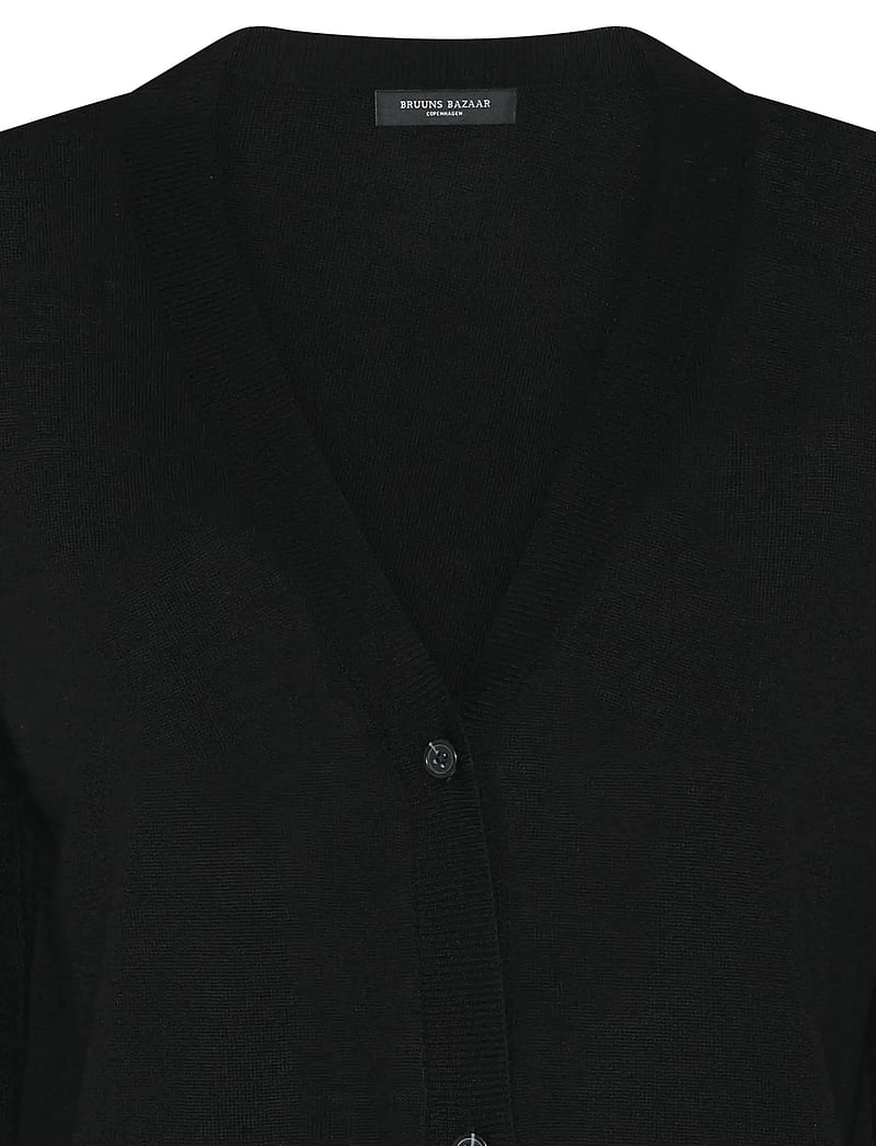 Bruuns Bazaar - CharleneBBWaria knit cardigan - cardigans - black - 2