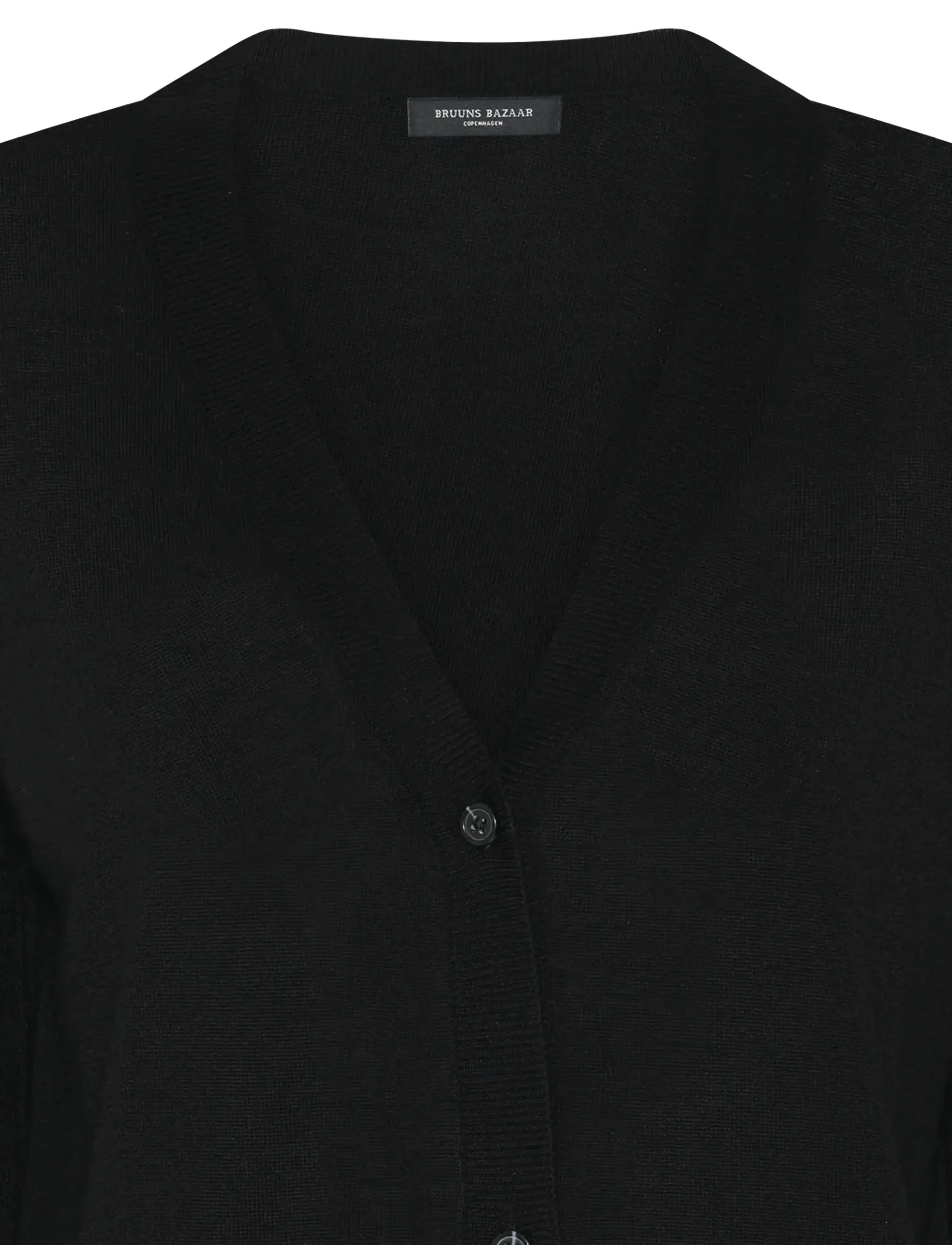 Bruuns Bazaar - CharleneBBWaria knit cardigan - gebreide vesten - black - 2
