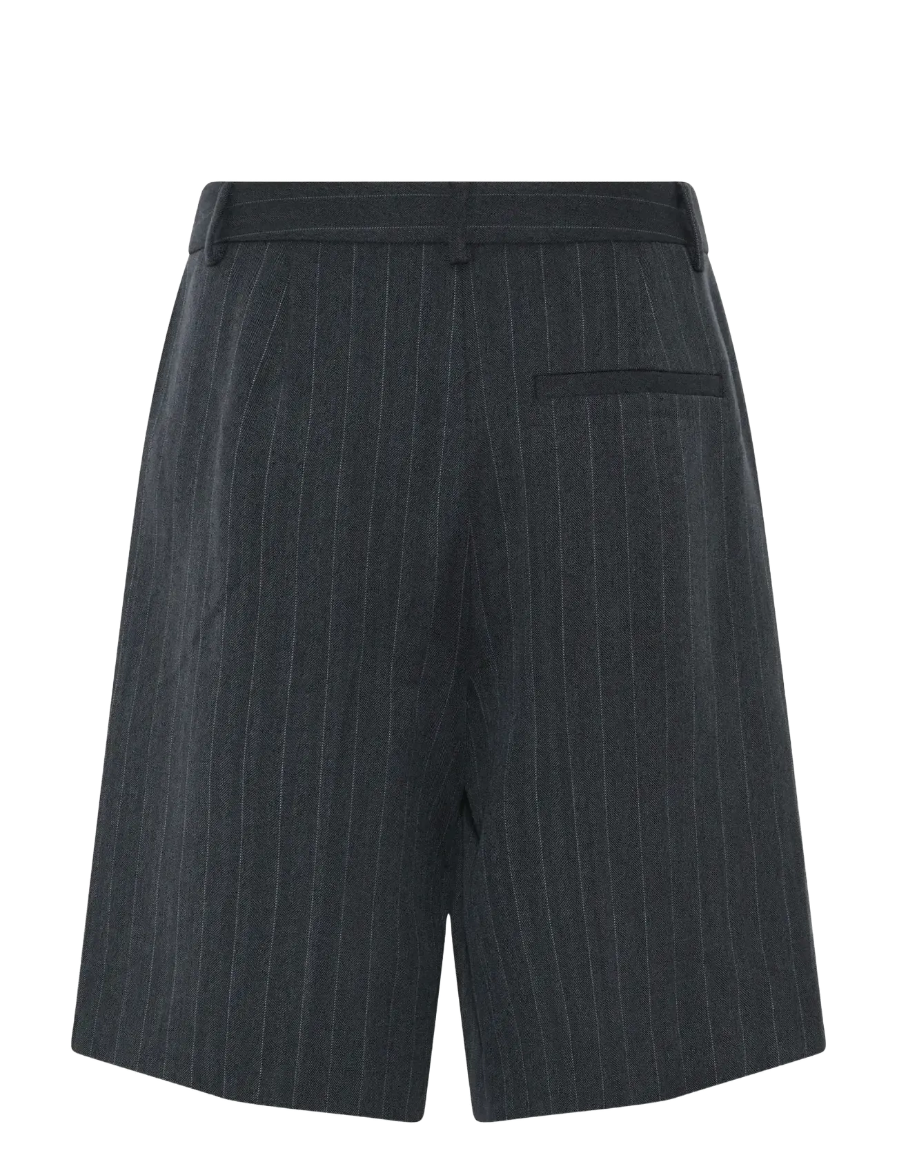 Bruuns Bazaar - ApricotBBWinni shorts - casual szorty - herringbone blue pin stripe - 2