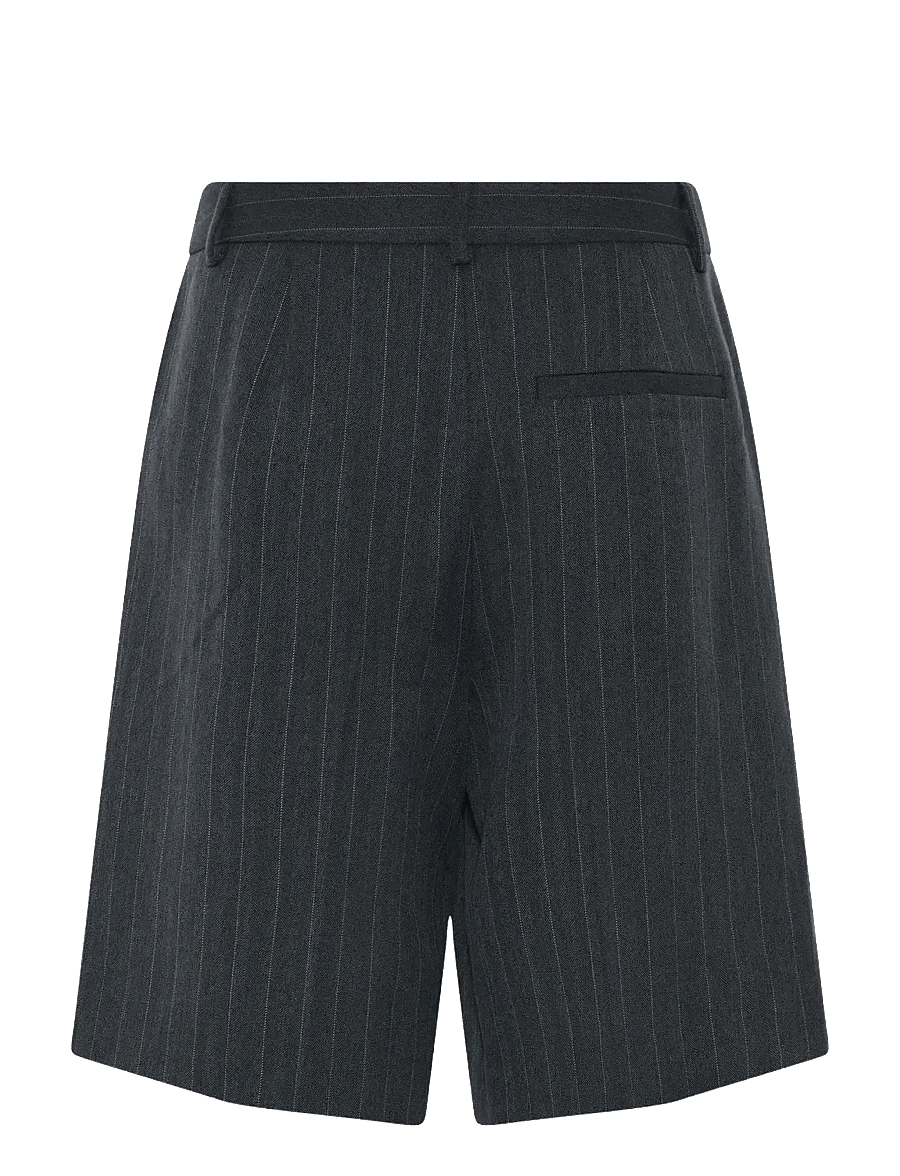 Bruuns Bazaar - ApricotBBWinni shorts - rennot shortsit - herringbone blue pin stripe - 2