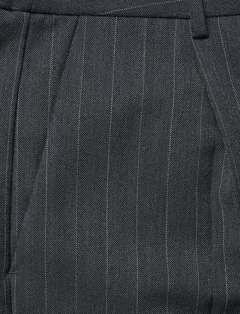 Bruuns Bazaar - ApricotBBWinni shorts - casual shorts - herringbone blue pin stripe - 3