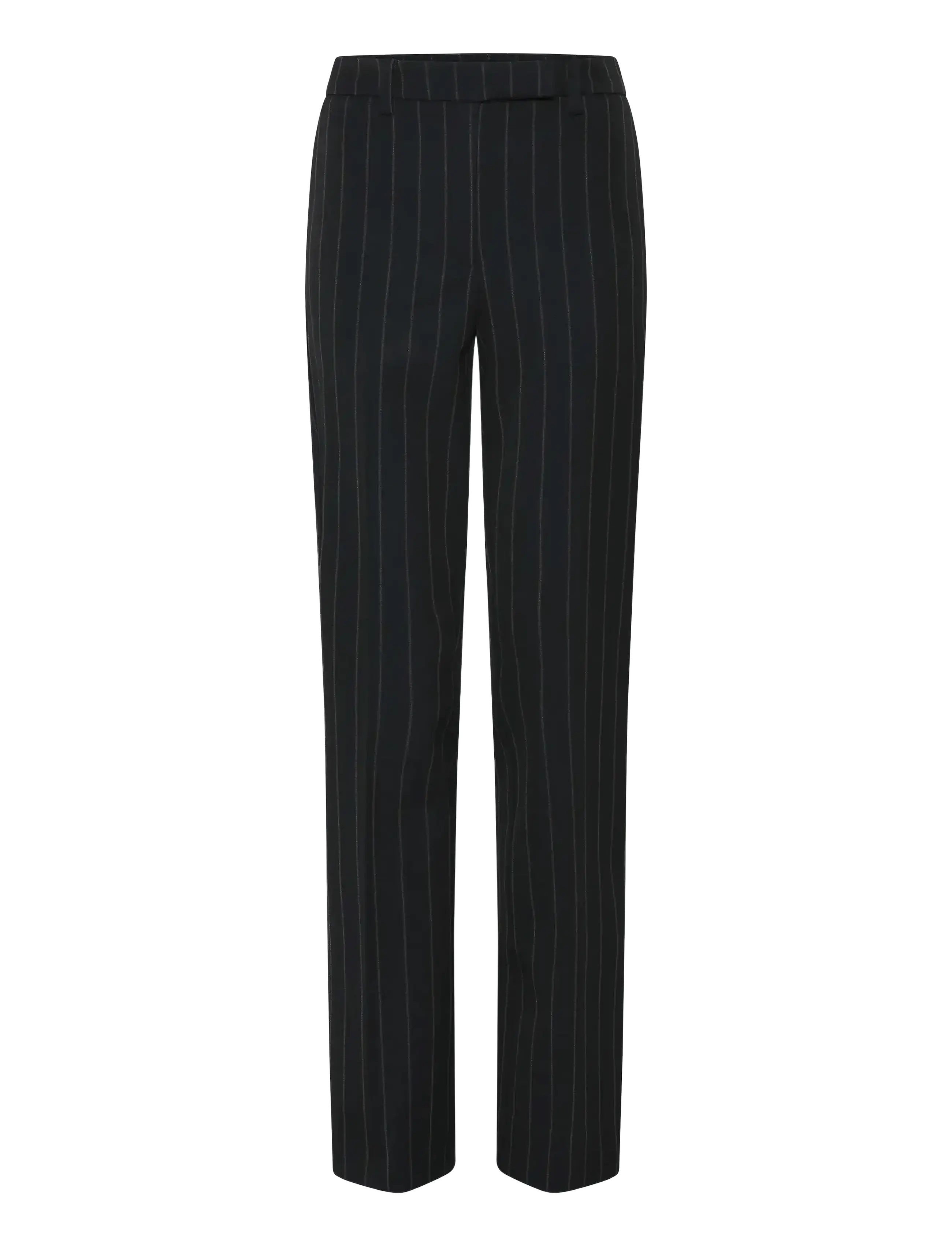 Bruuns Bazaar HydrangeaBBCigga pants - Formell - BLACK PINSTRIPE / black