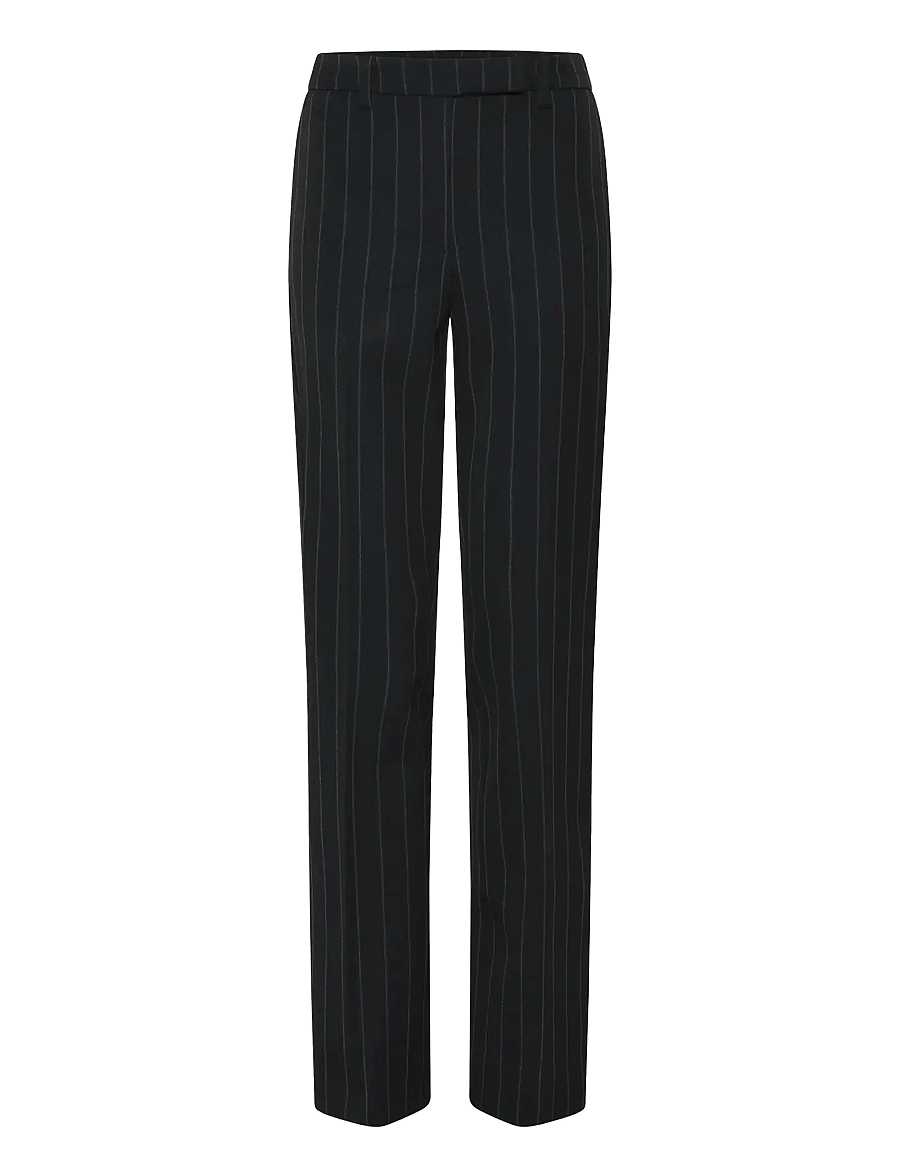 Bruuns Bazaar - HydrangeaBBCigga pants - anzugshosen - black pinstripe - 1