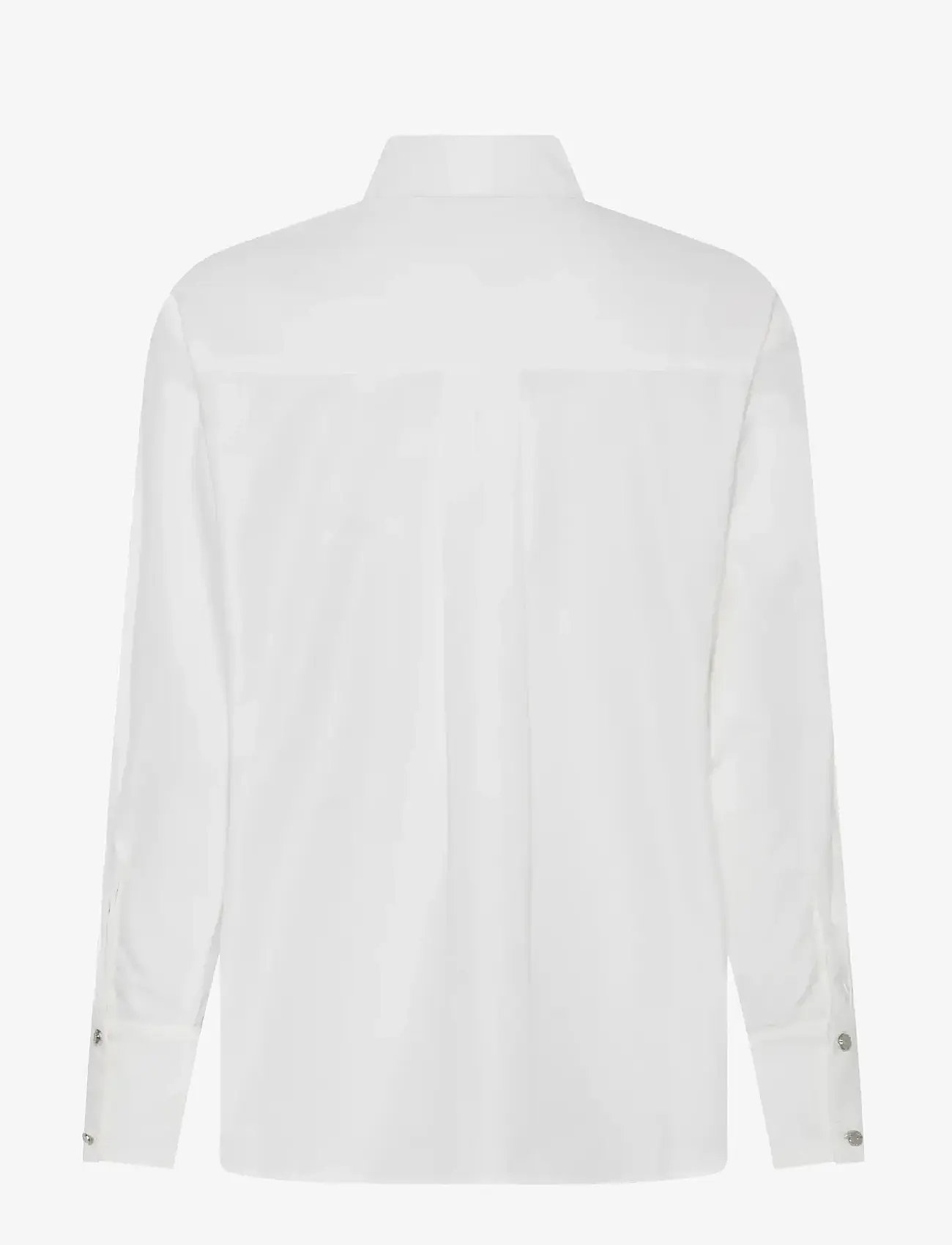 Bruuns Bazaar - ChrisoulaBBSiw shirt - langärmlige hemden - snow white - 2