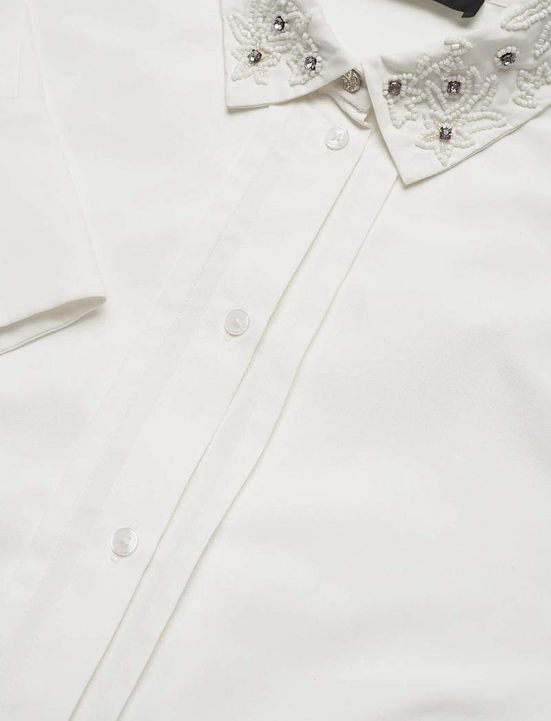 Bruuns Bazaar - ChrisoulaBBSiw shirt - langærmede skjorter - snow white - 3