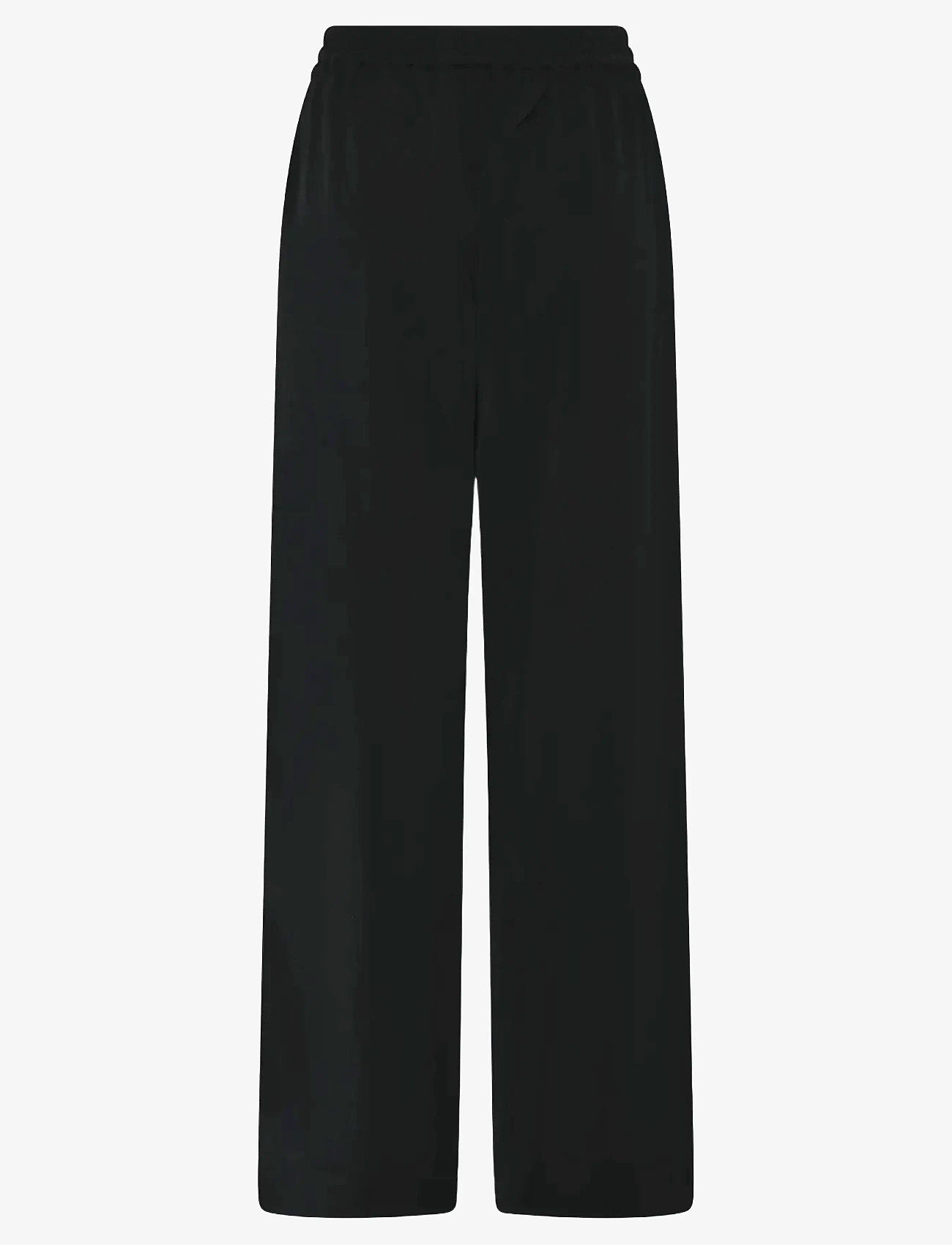 Bruuns Bazaar - KornelBBZafina pants - hosen mit weitem bein - black - 1