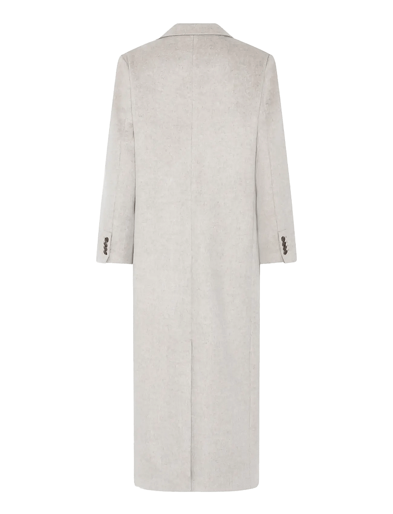 Bruuns Bazaar - FallopiaBBAbellas coat - uldfrakker - beige melange - 2