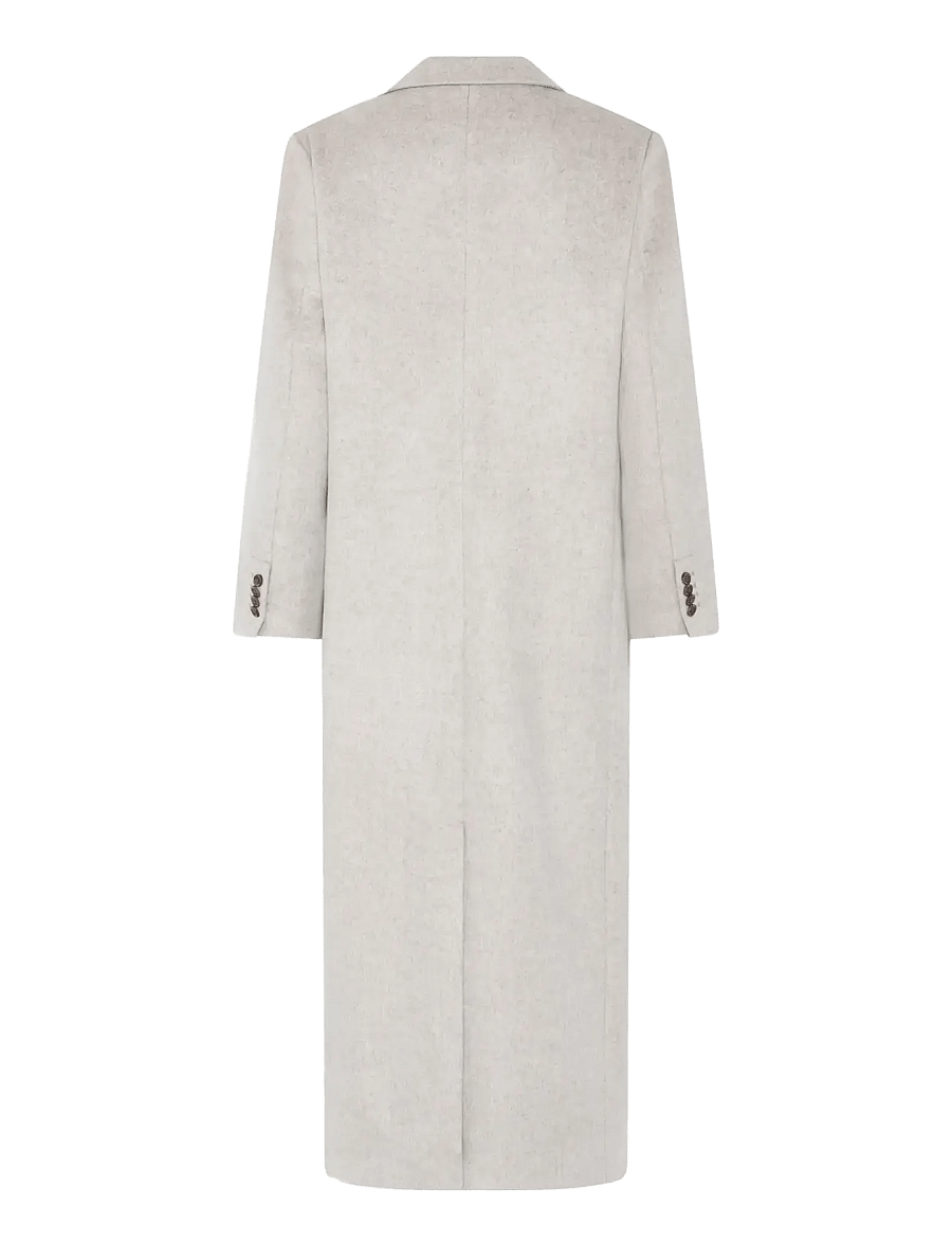 Bruuns Bazaar - FallopiaBBAbellas coat - talvejoped - beige melange - 1