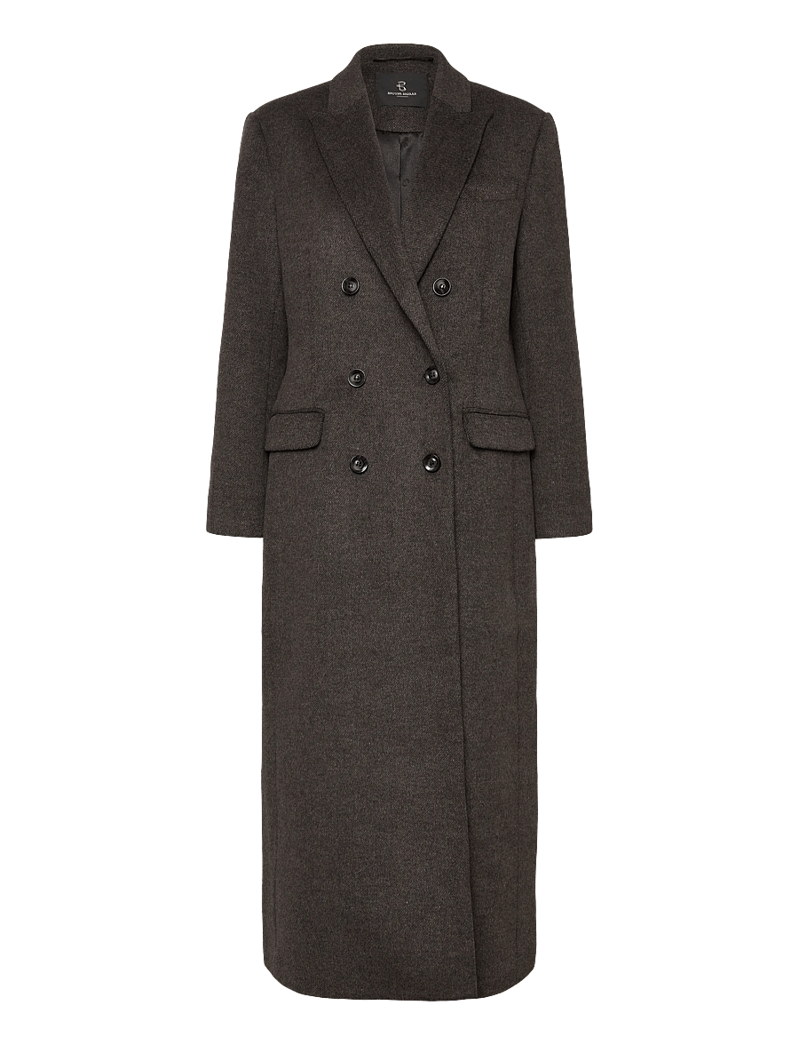 Bruuns Bazaar - FallopiaBBAbellas coat - Úlpur - dark grey melange - 0