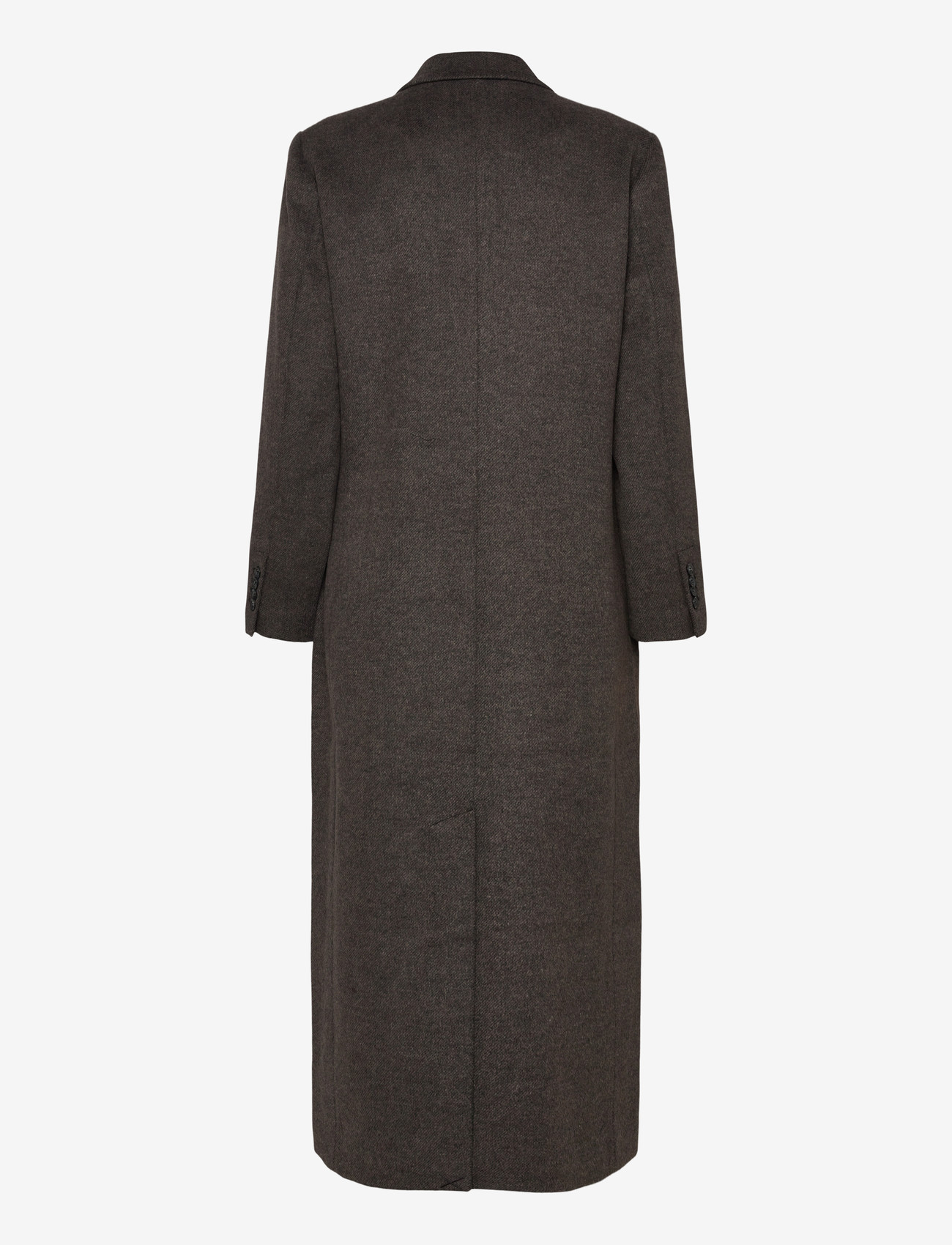 Bruuns Bazaar - FallopiaBBAbellas coat - wollmäntel - dark grey melange - 1