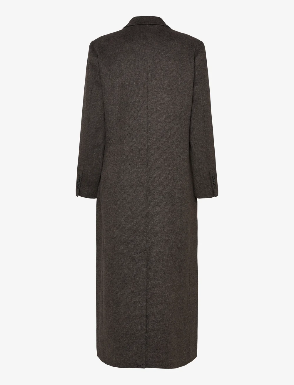 Bruuns Bazaar - FallopiaBBAbellas coat - ullkappor - dark grey melange - 1