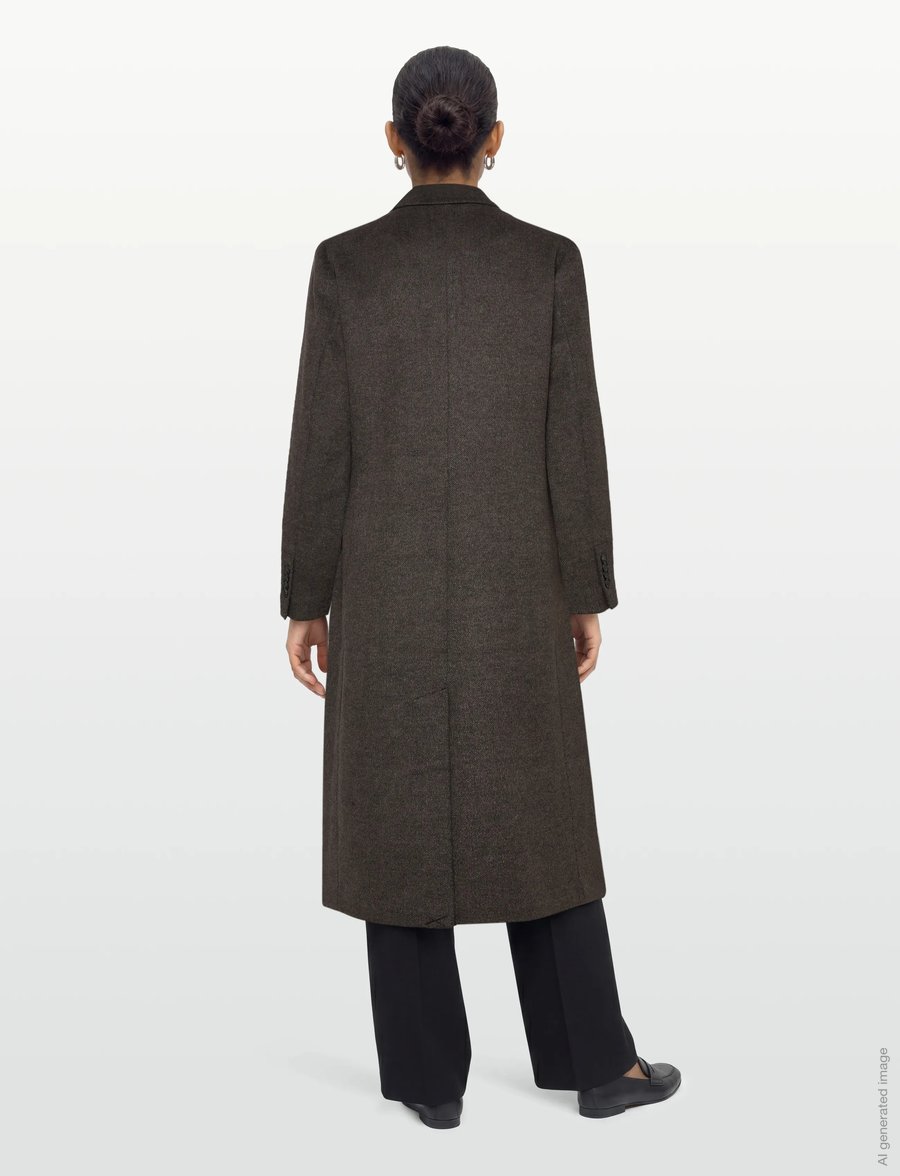 Bruuns Bazaar - FallopiaBBAbellas coat - winterjacken - dark grey melange - 4