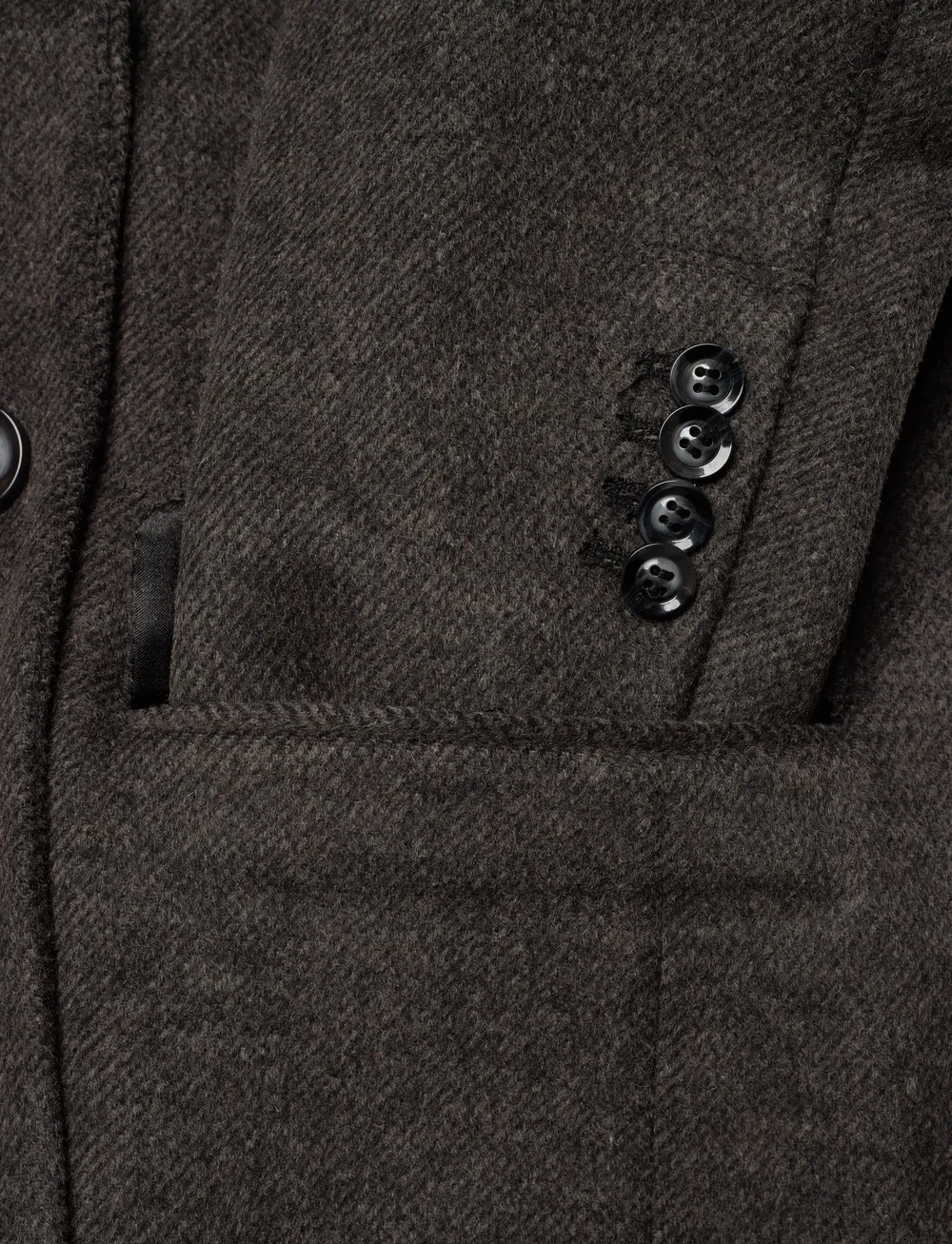 Bruuns Bazaar - FallopiaBBAbellas coat - ullkappor - dark grey melange - 3