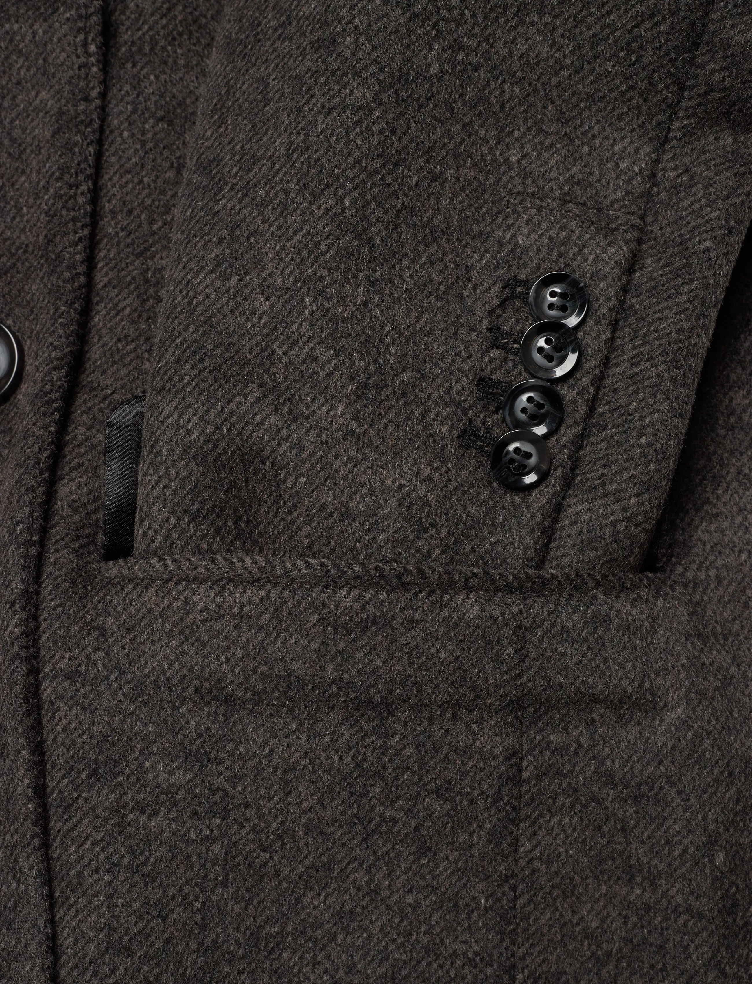 Bruuns Bazaar - FallopiaBBAbellas coat - ytterkläder - dark grey melange - 3