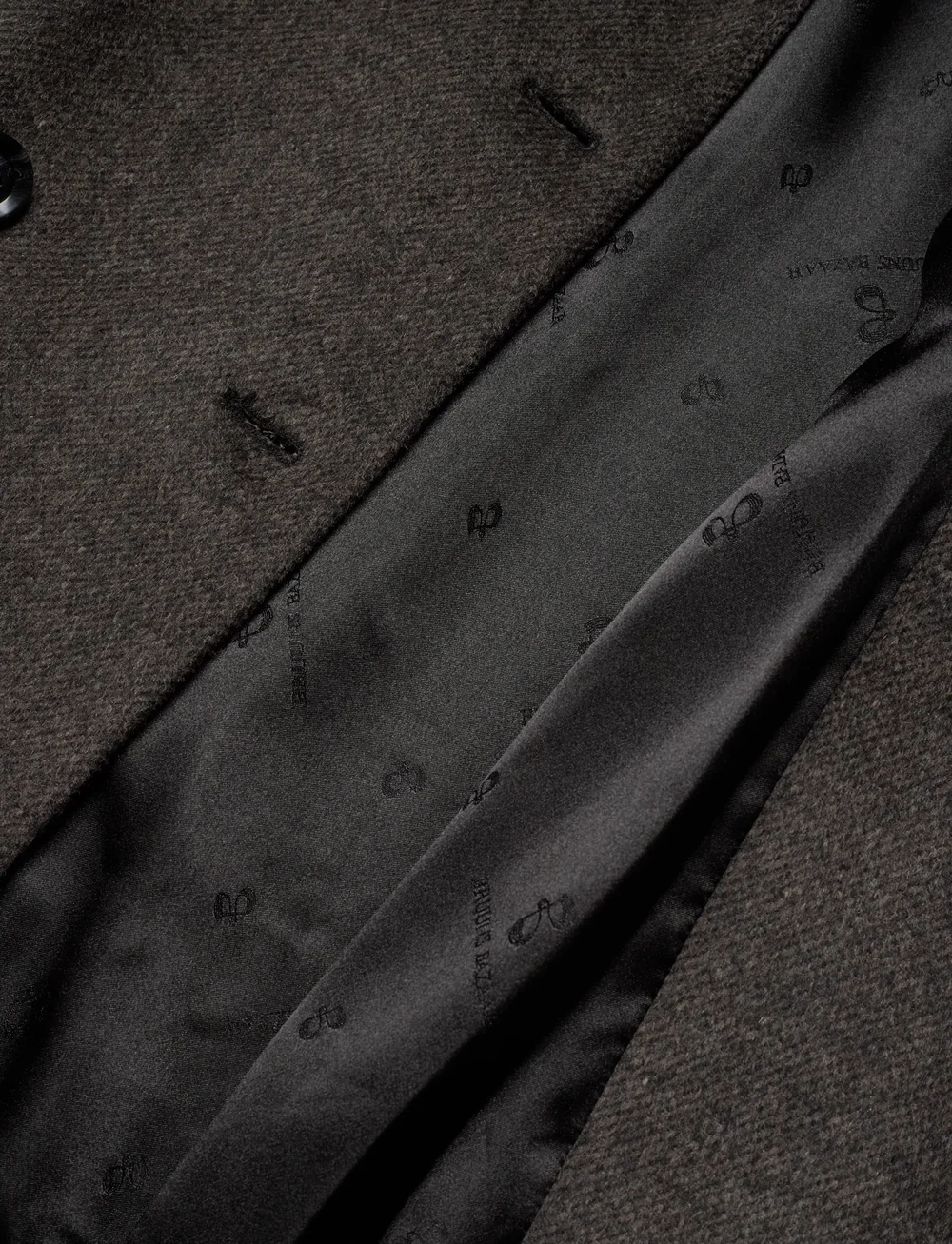 Bruuns Bazaar - FallopiaBBAbellas coat - ullkappor - dark grey melange - 4