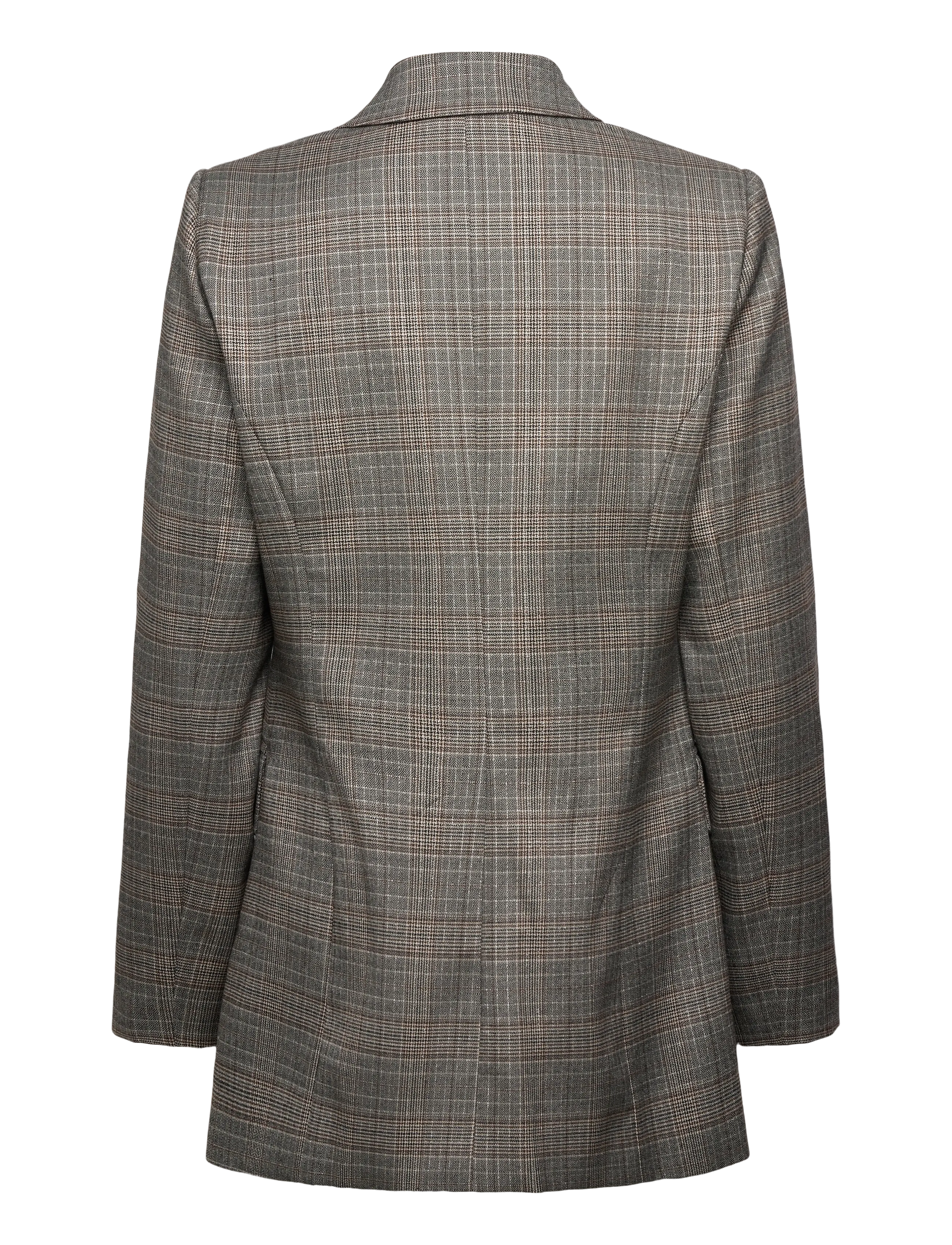 Bruuns Bazaar - IpomoeaBBTuxana blazer - double breasted blazers - brown check - 2