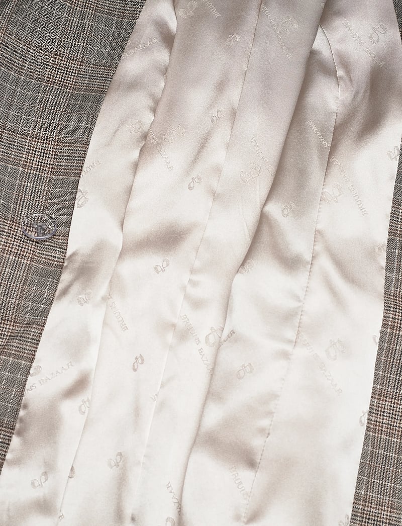 Bruuns Bazaar - IpomoeaBBTuxana blazer - double breasted blazers - brown check - 5