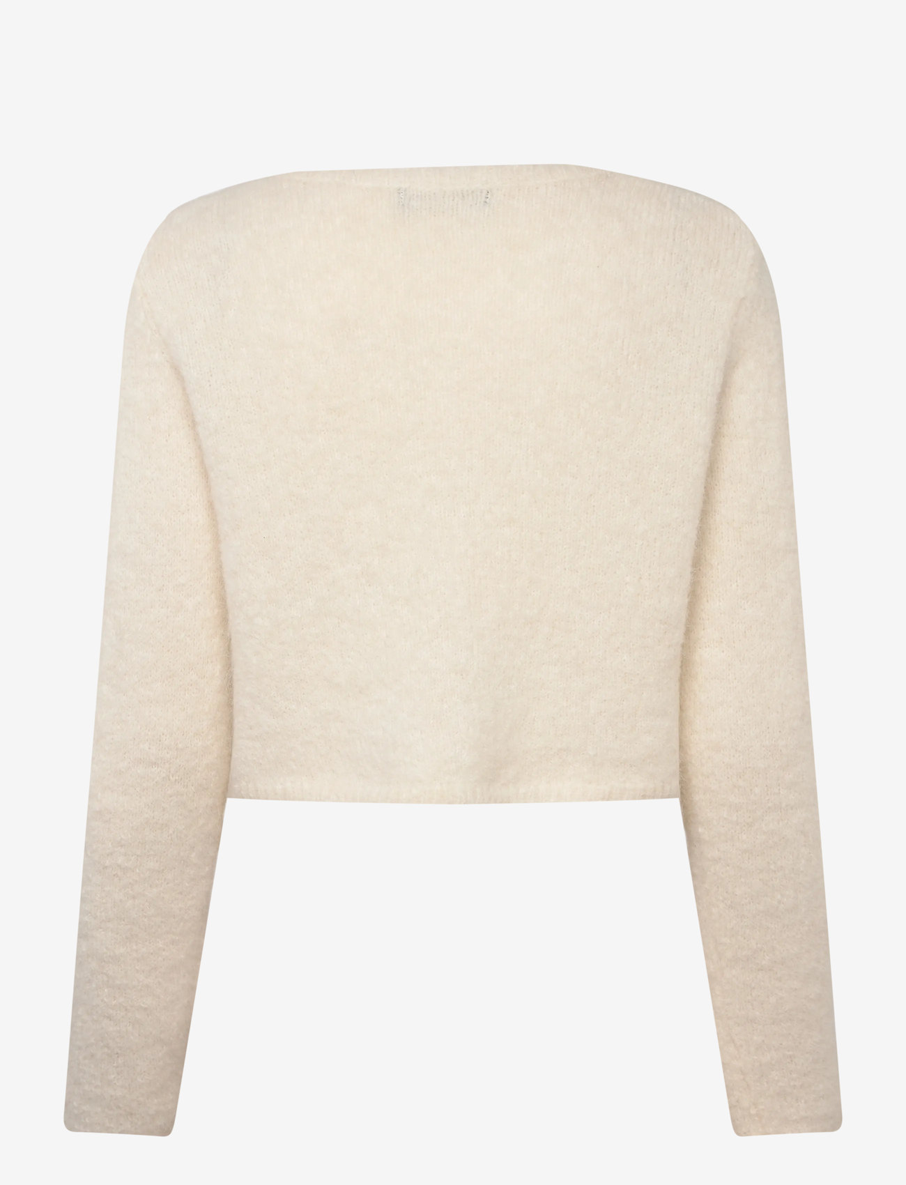 Bruuns Bazaar - SyringaBBErika knit bolero - cardigans - snow white - 2