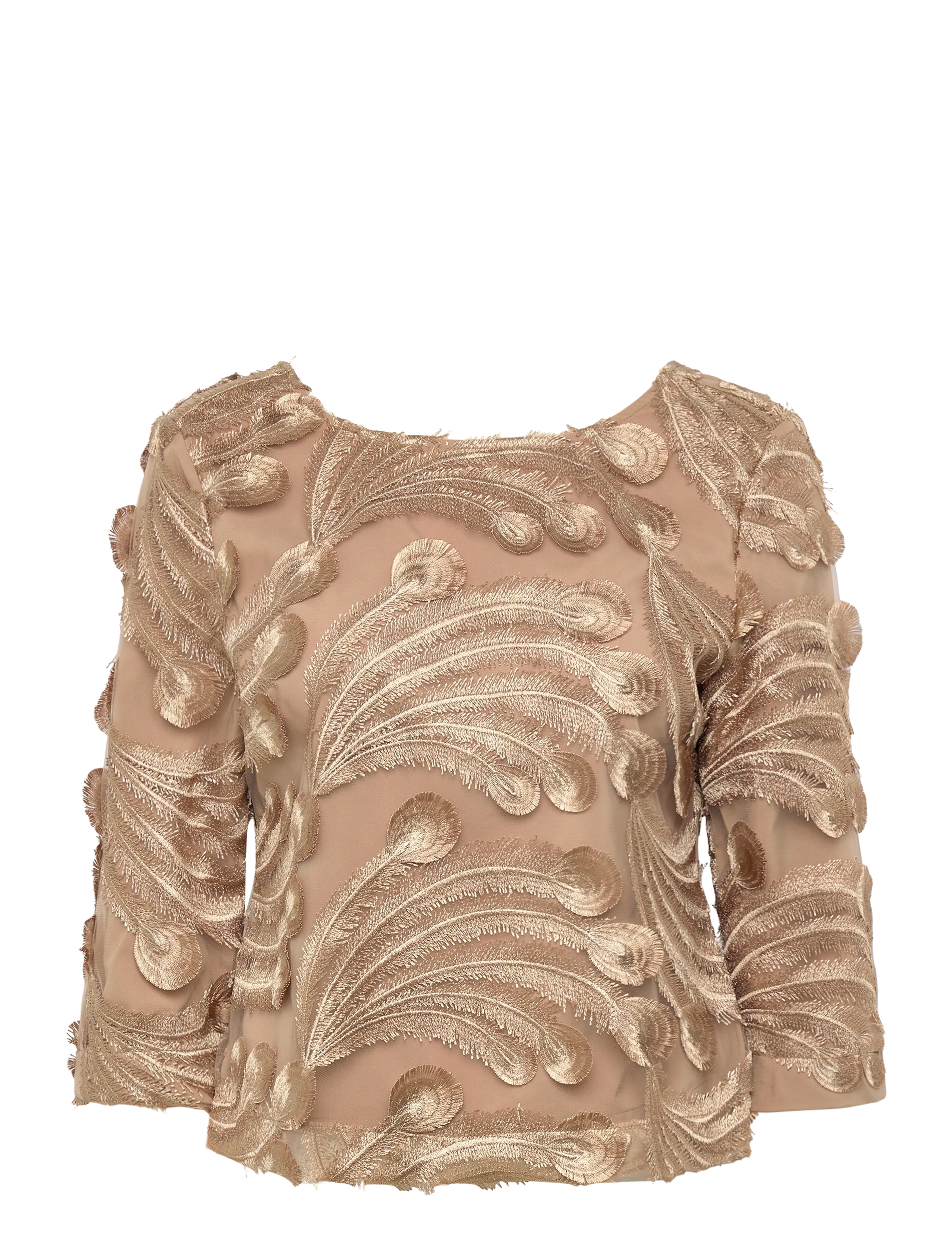BRUUNS BAZAAR Dandelionbbignara Bluse Beige - 34 - Damen