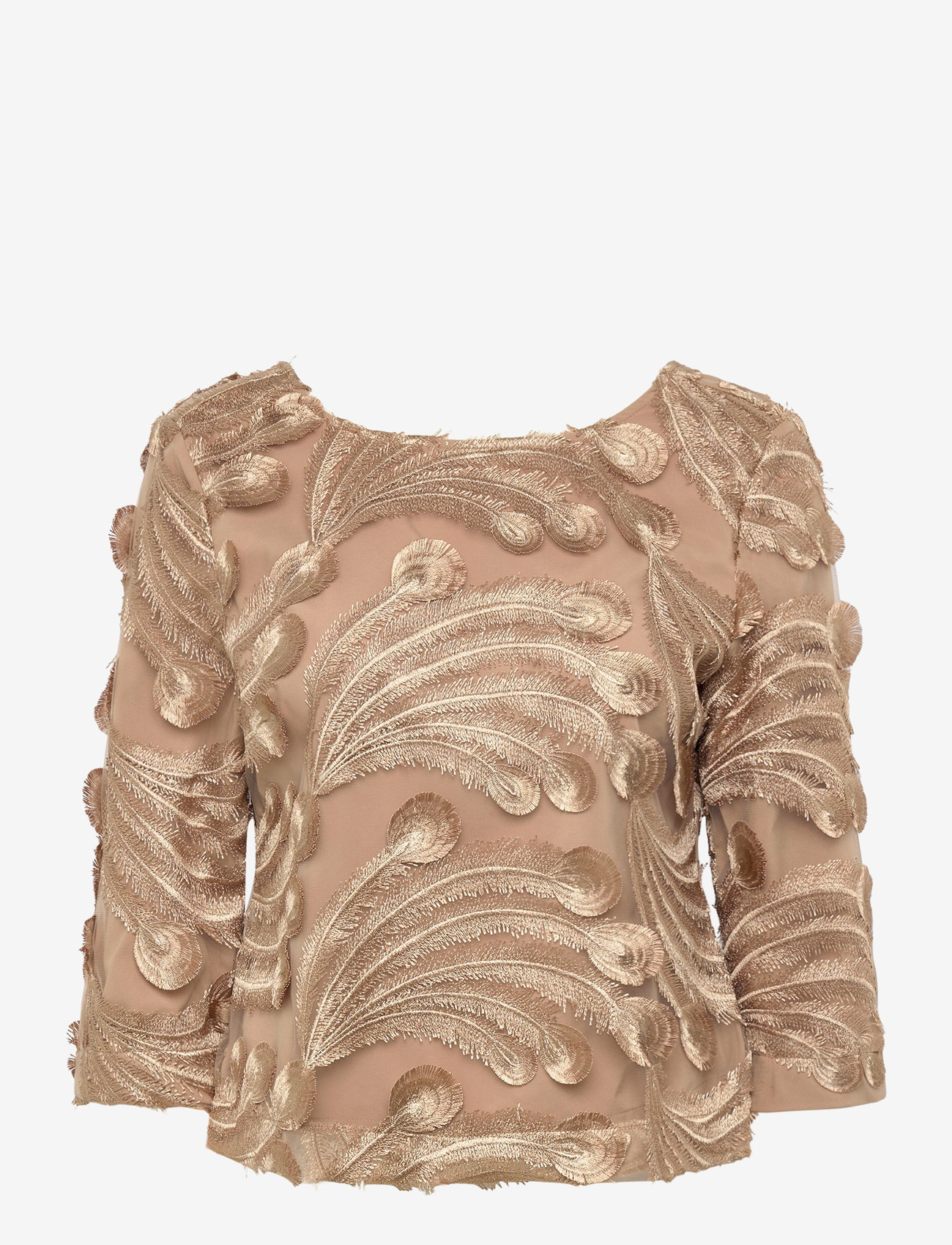 Bruuns Bazaar - DandelionBBIgnara blouse - party tops - roasted grey khaki - 0