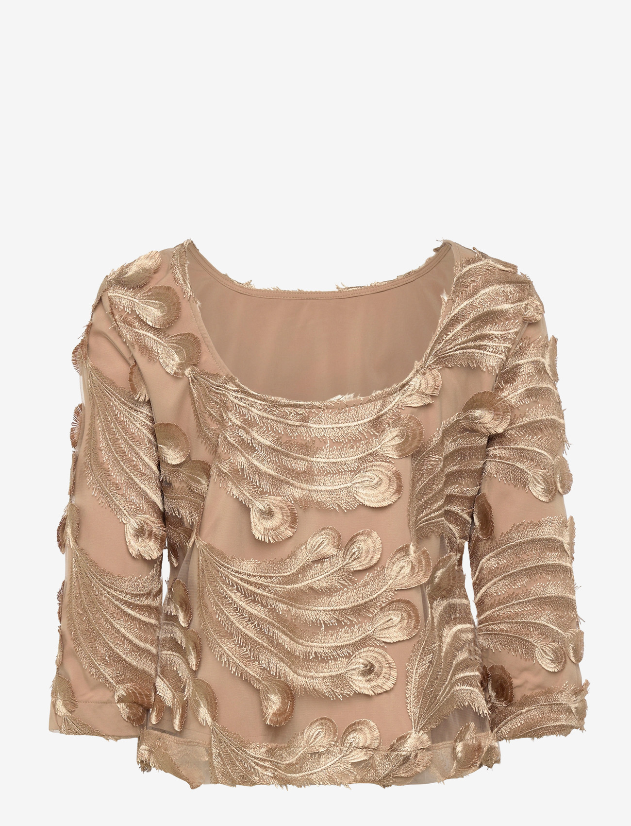Bruuns Bazaar - DandelionBBIgnara blouse - party tops - roasted grey khaki - 1
