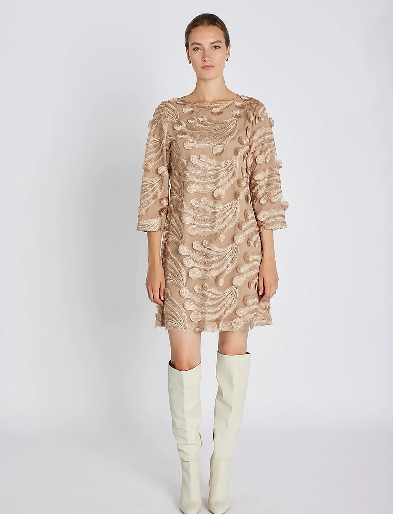 Bruuns Bazaar - DandelionBBKata dress - cocktailklänningar - roasted grey khaki - 0