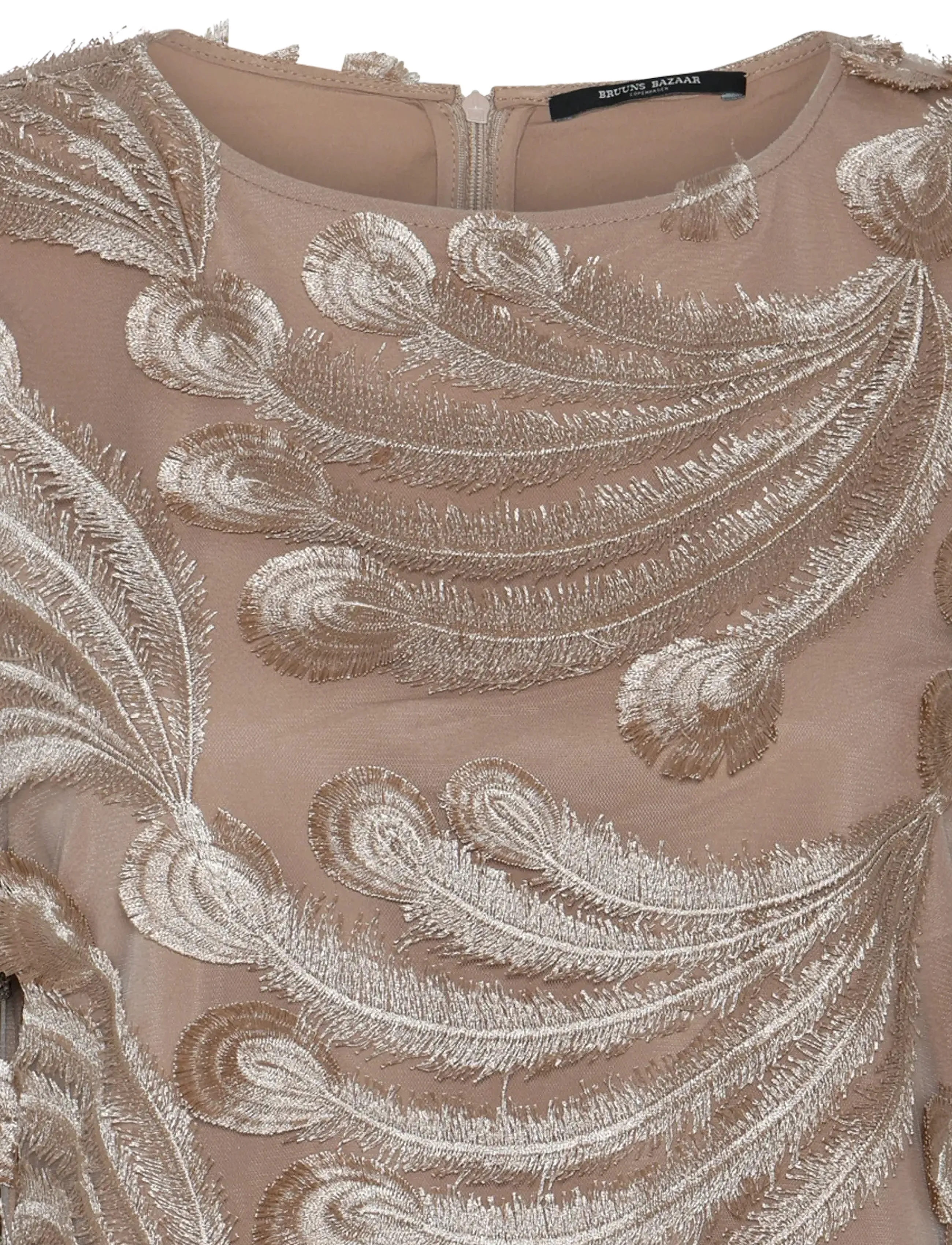 Bruuns Bazaar - DandelionBBKata dress - partykleider - roasted grey khaki - 4