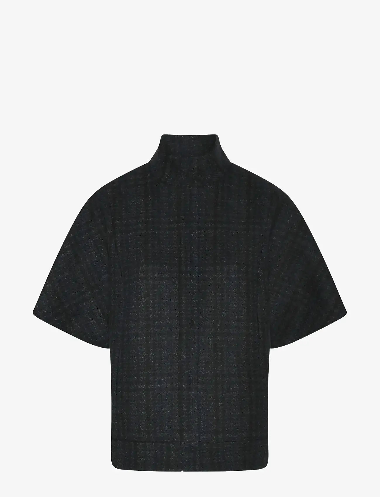 Bruuns Bazaar - AzaleaBBCarly waistcoat - herbstliche kleidung - dark check - 0