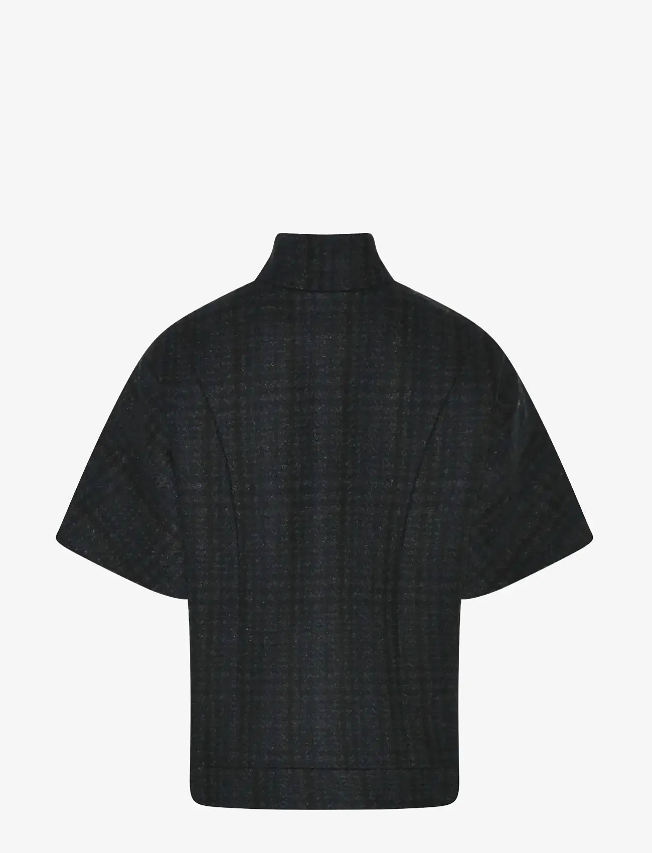 Bruuns Bazaar - AzaleaBBCarly waistcoat - herbstliche kleidung - dark check - 1