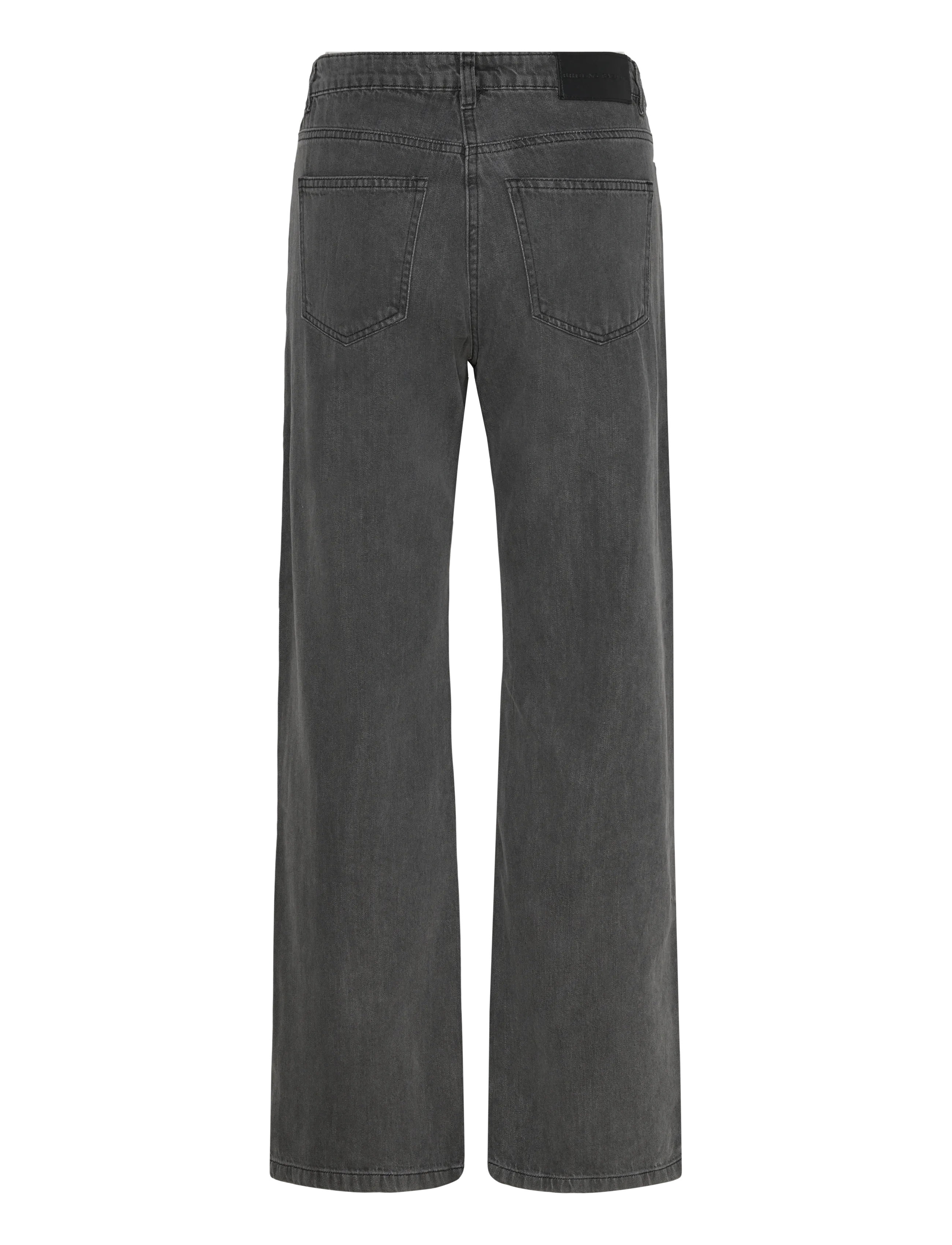 Bruuns Bazaar - PlatieBBLoose pants - straight jeans - grey denim - 1