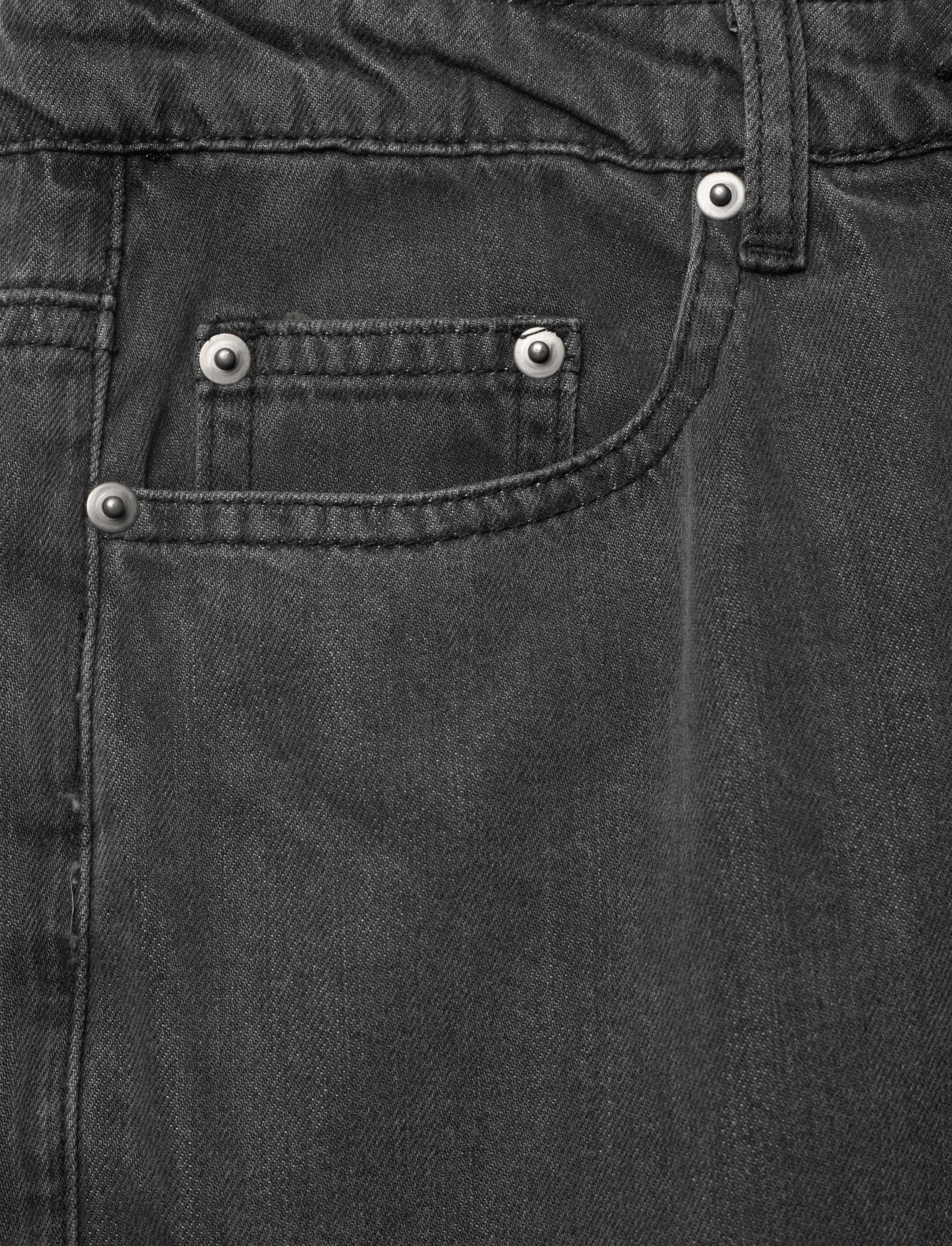 Bruuns Bazaar - PlatieBBLoose pants - straight jeans - grey denim - 2