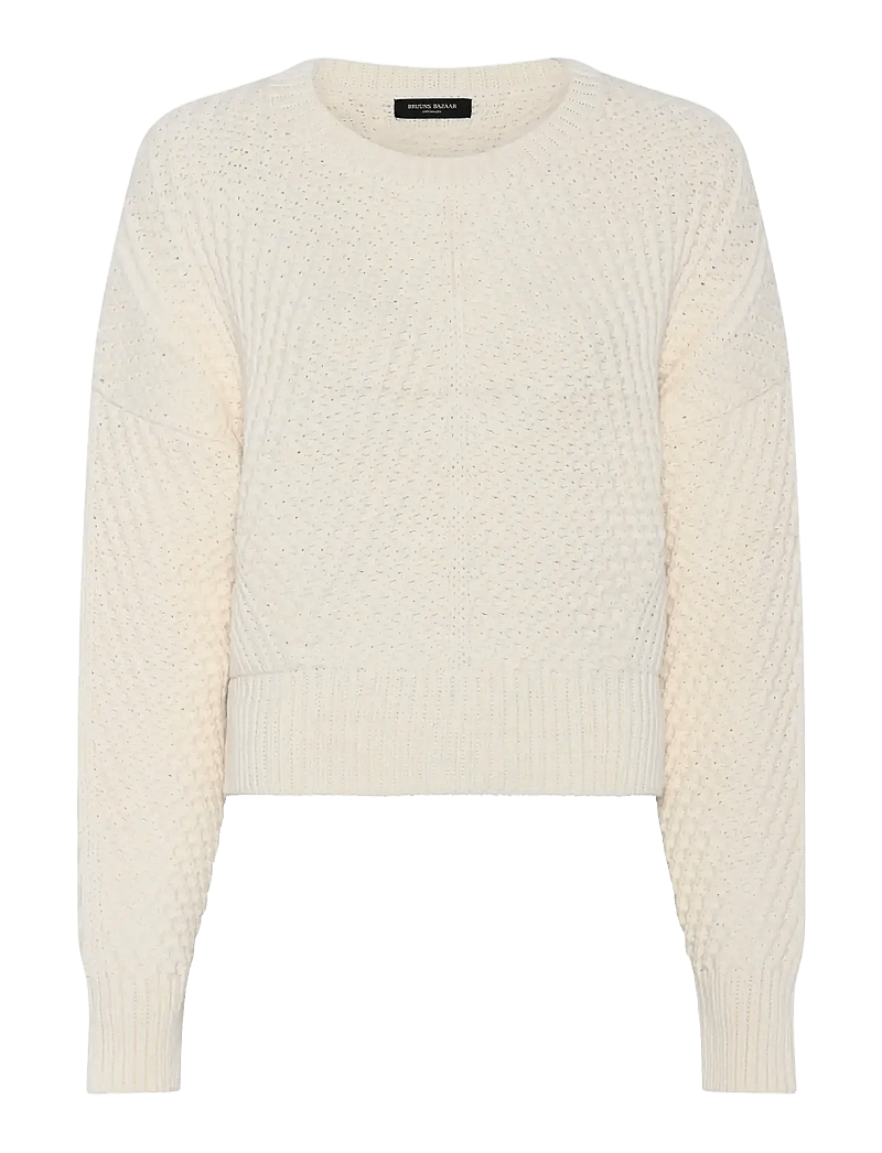 Bruuns Bazaar - CotlonBBHera knit - pullover - creme - 1