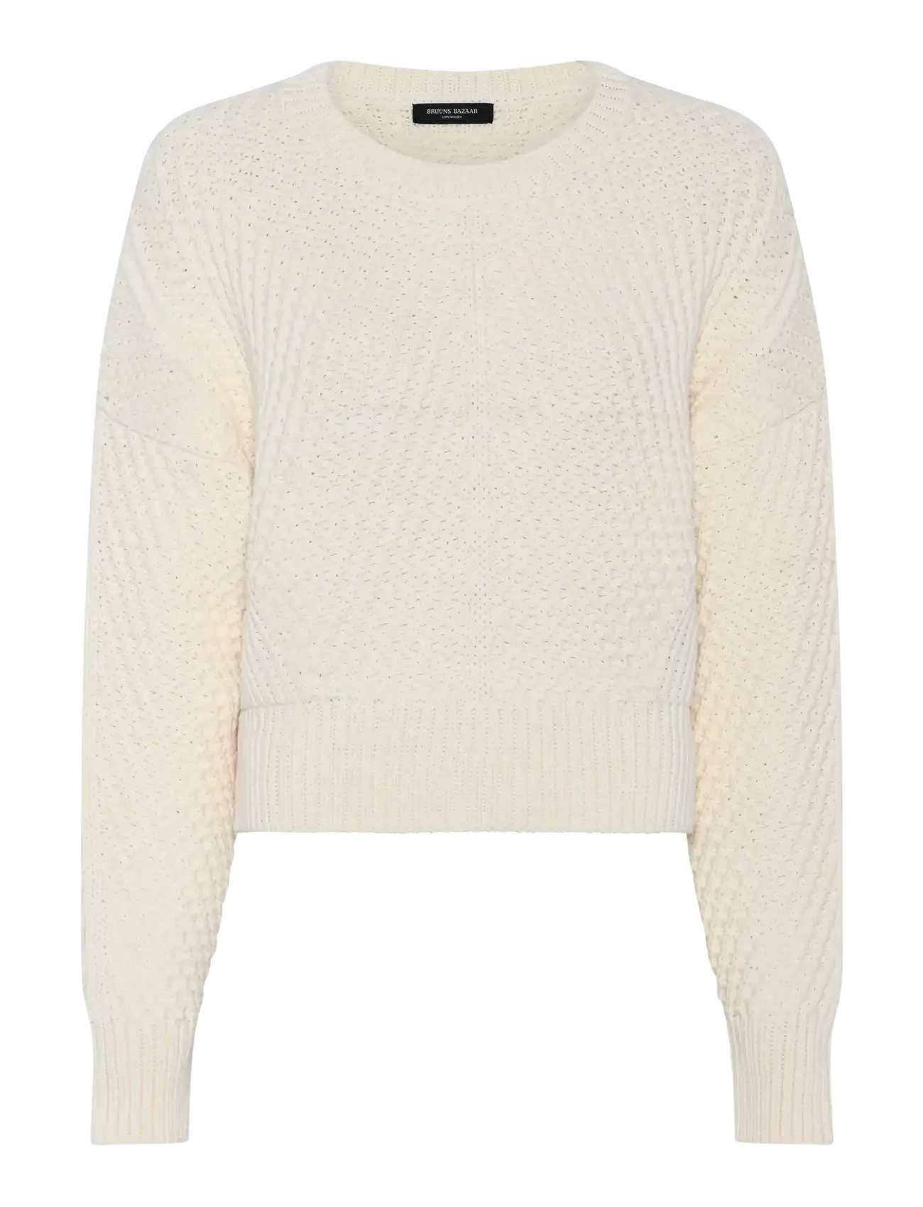 Bruuns Bazaar CotlonBBHera knit - Transitional Layering - CREME / cream